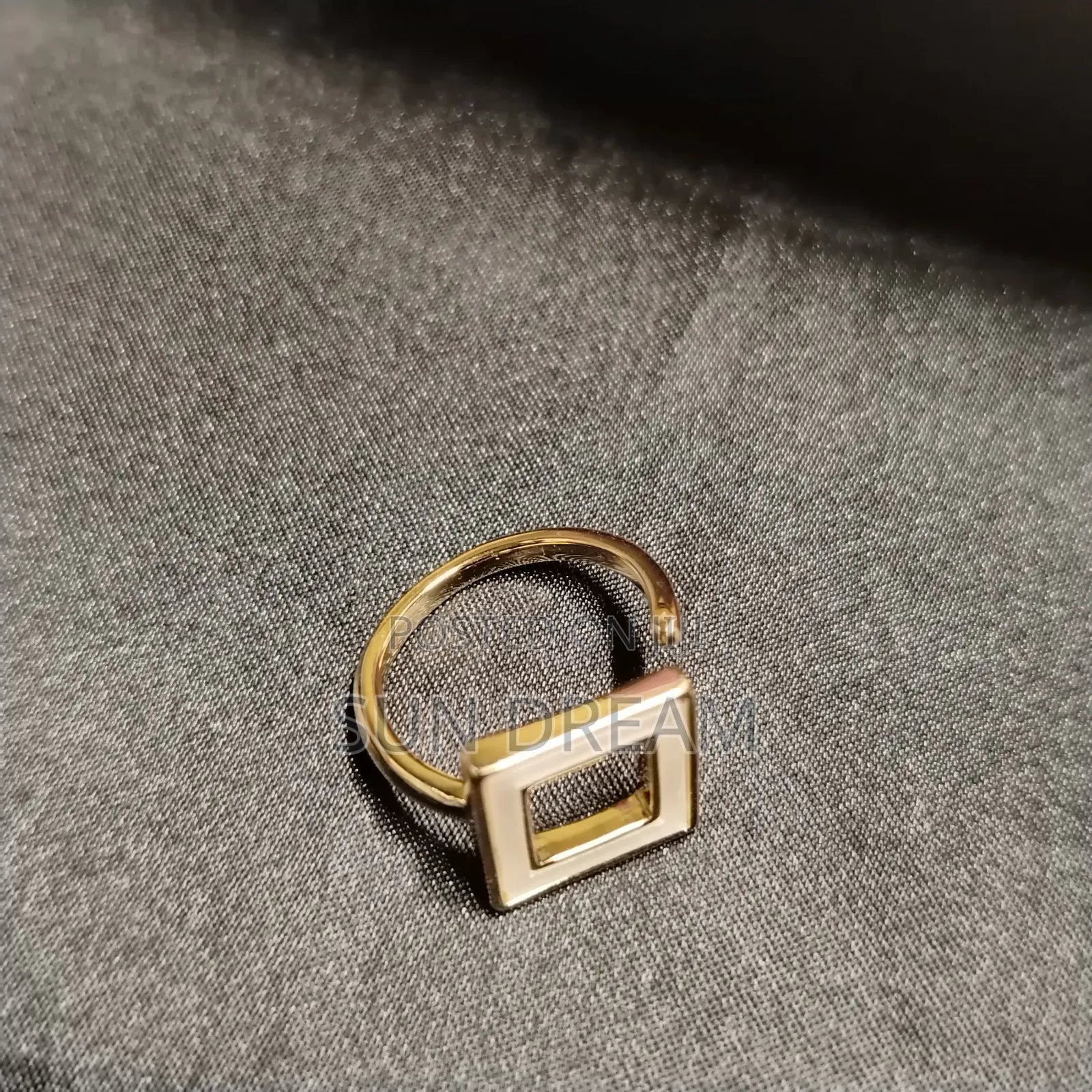 Unique Rings Women Ring Lady Golden Ring Adjustable 86
