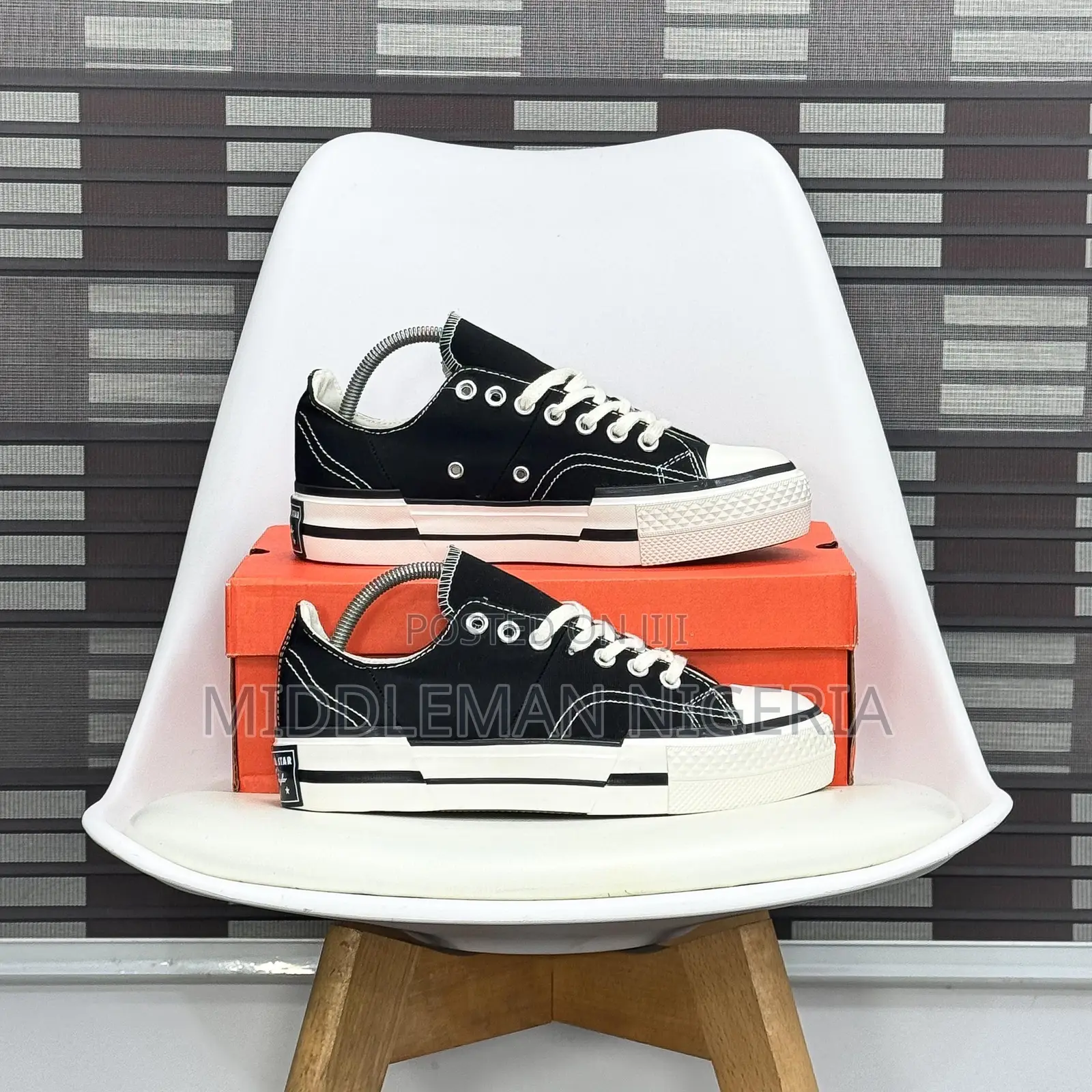Chuck Taylor Converse All Stars Black and White Sneakers