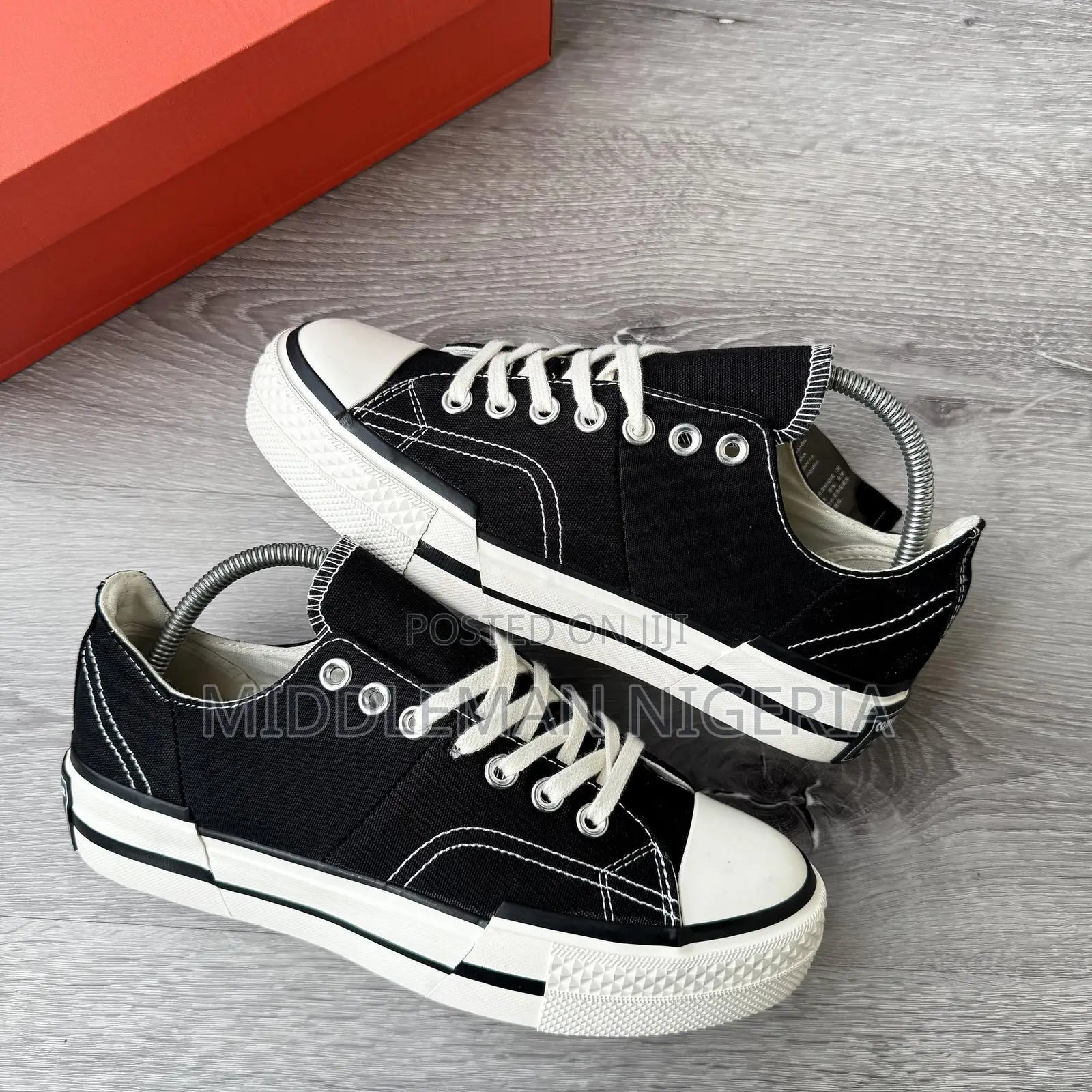 Chuck Taylor Converse All Stars Black and White Sneakers
