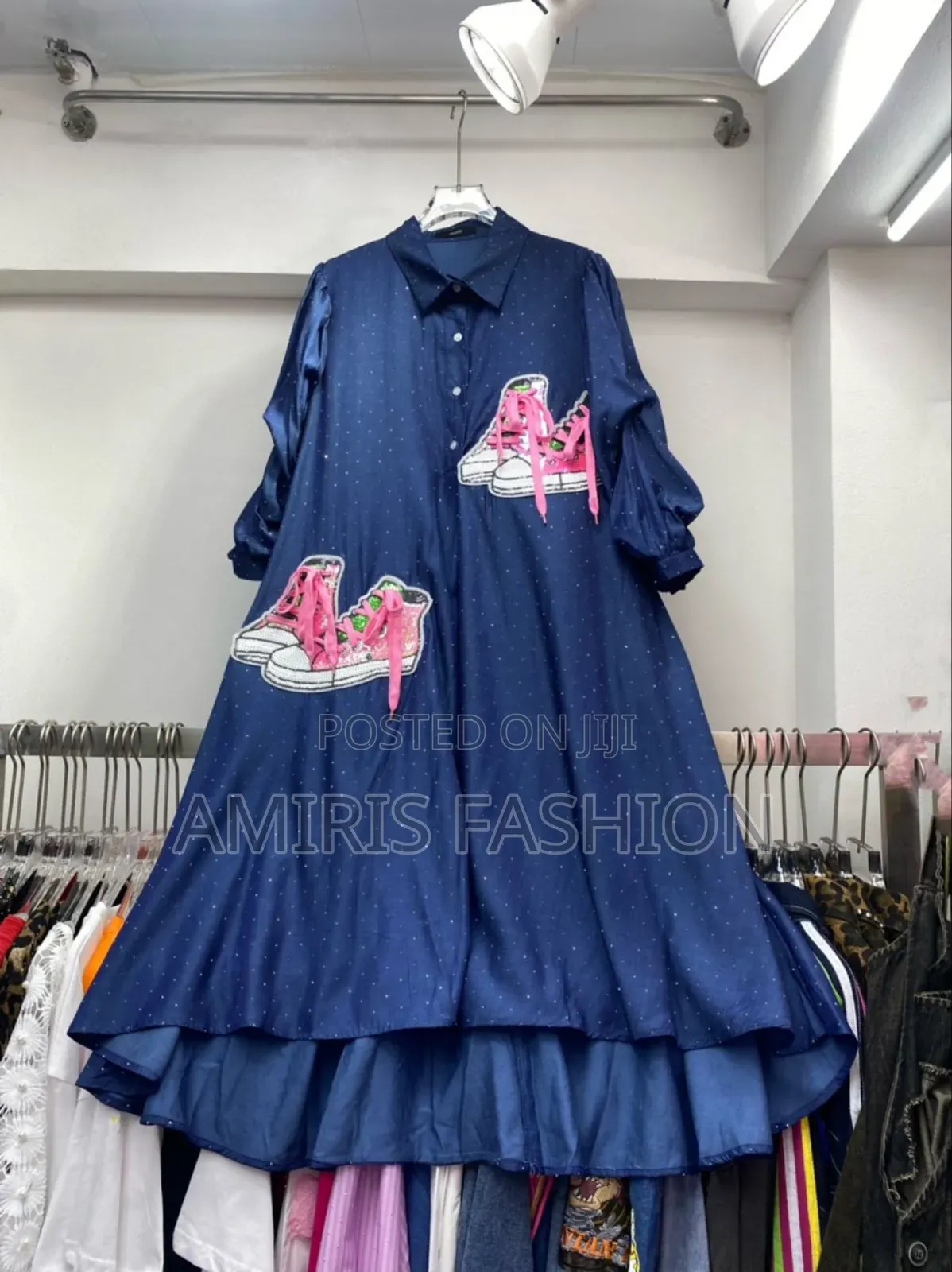 Beautiful And Colourful Two-piece Myianky Dress