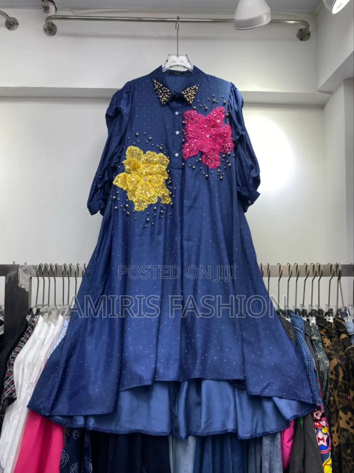 Beautiful And Colourful Two-piece Myianky Dress