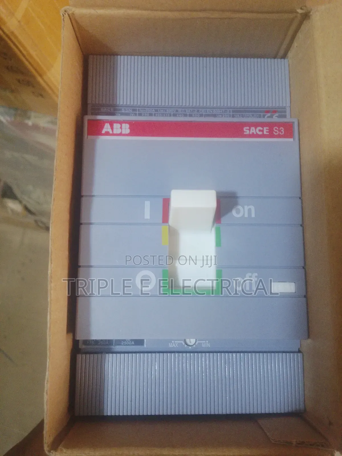 Original 250amps 3 Pole Abb Breaker