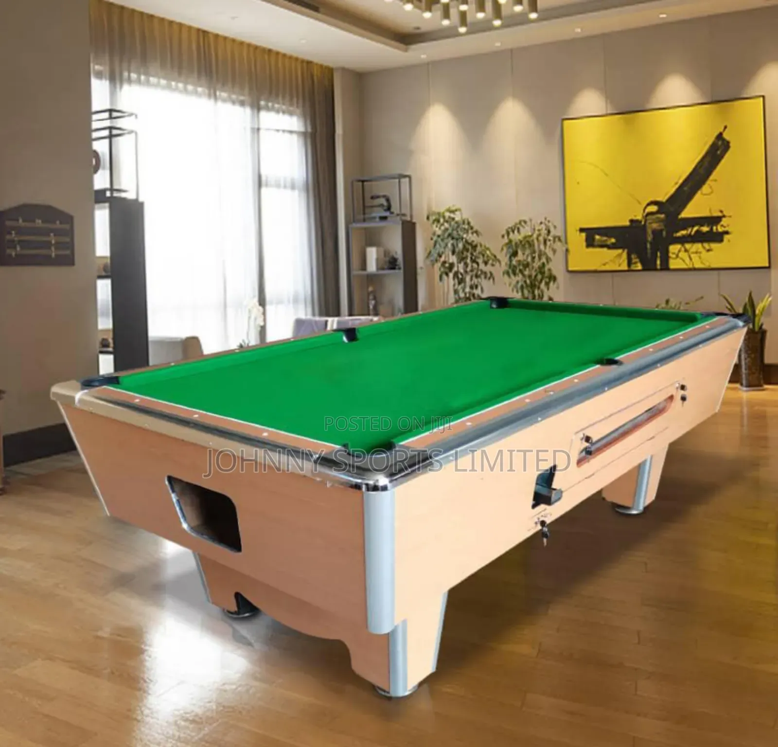 American Fitness British 8ft Marble and Coin Snooker