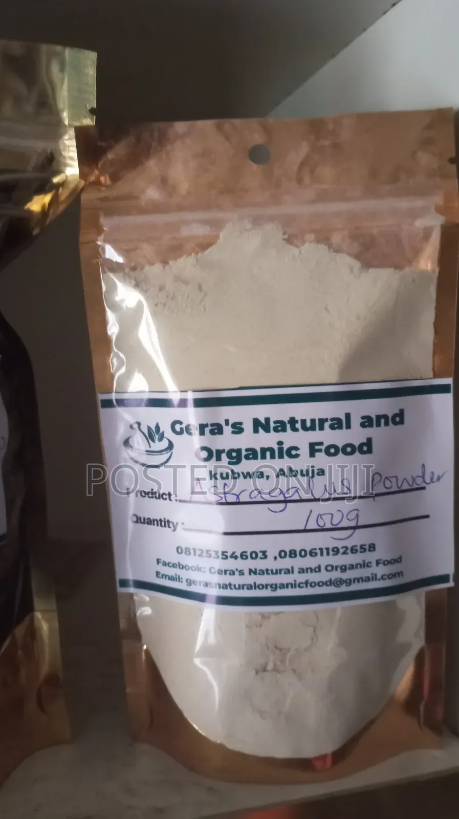Astragalus Powder 100g