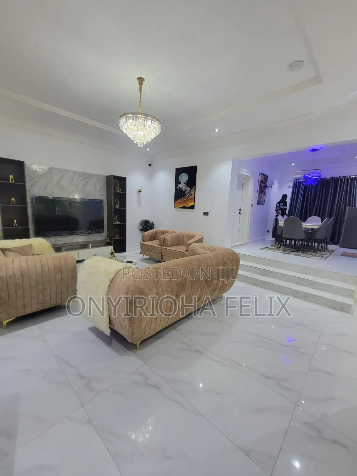 Furnished 5bdrm Townhouse / Terrace in Asokoro Main for rent