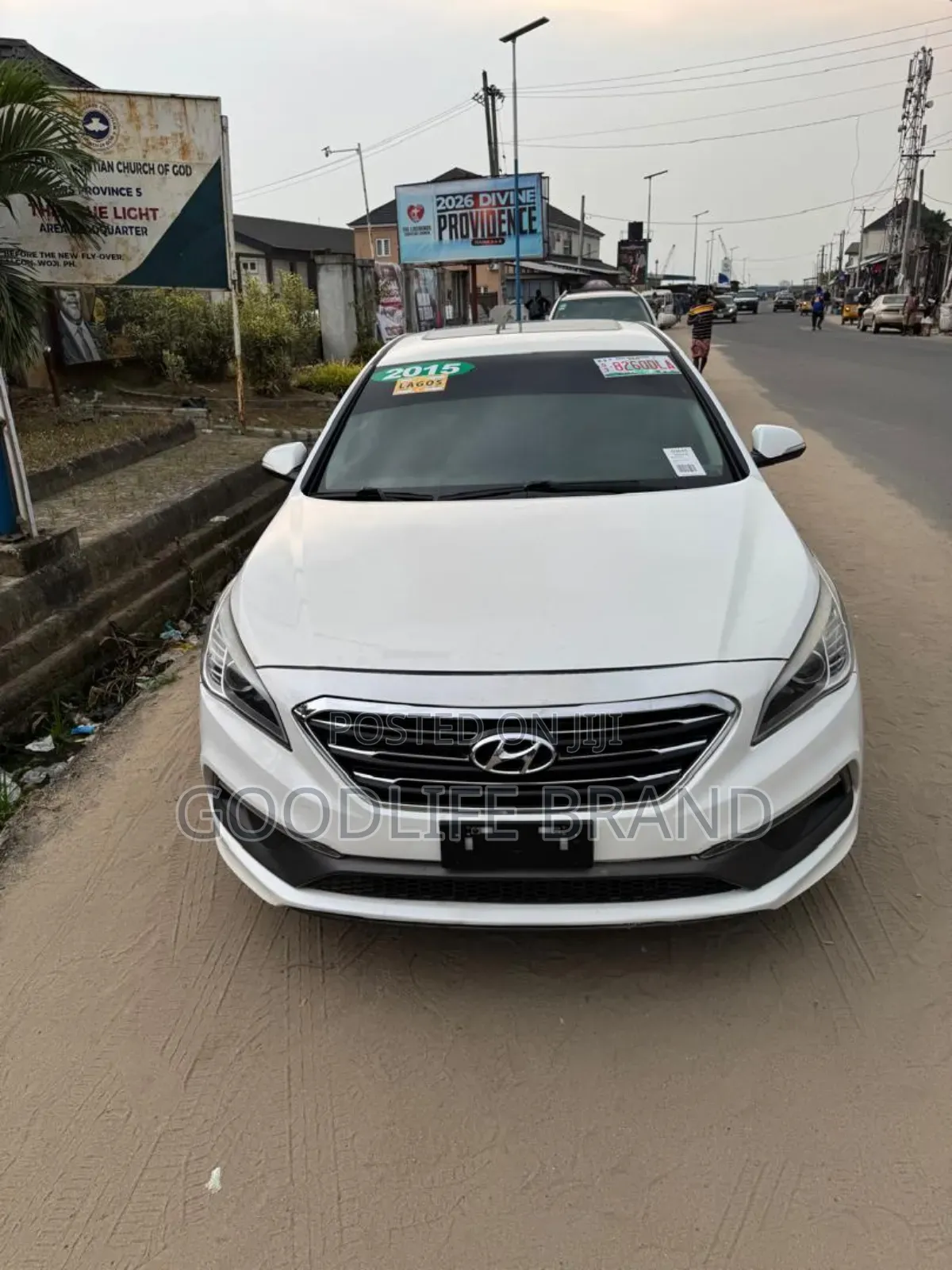 Hyundai Sonata Limited 4dr Sedan (2.4L 4cyl 6A) 2015 White