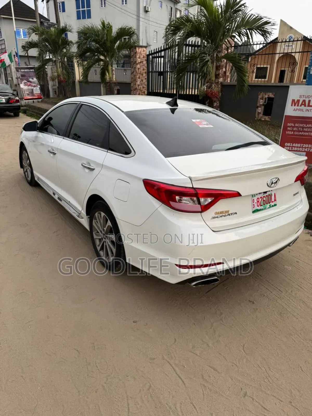 Hyundai Sonata Limited 4dr Sedan (2.4L 4cyl 6A) 2015 White