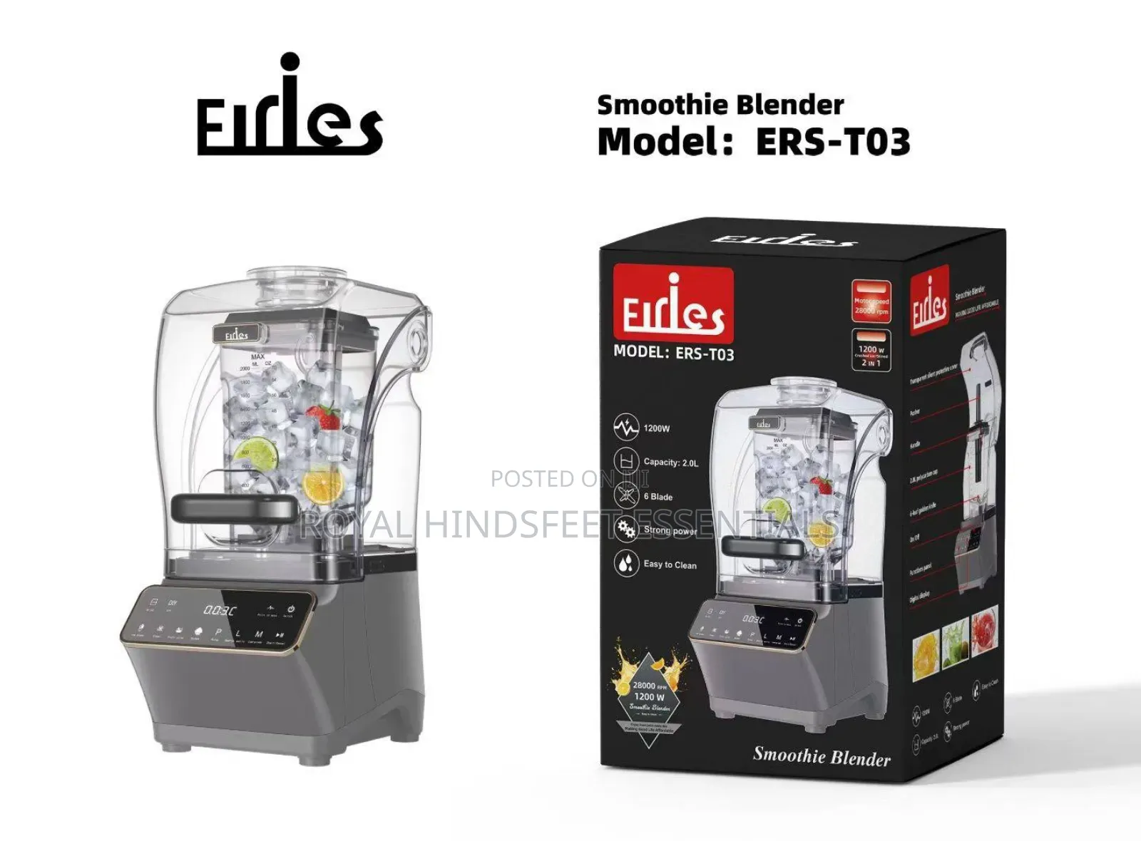 Super Quality Stainless Steel Full Copper Indust. Unbreakable Blender