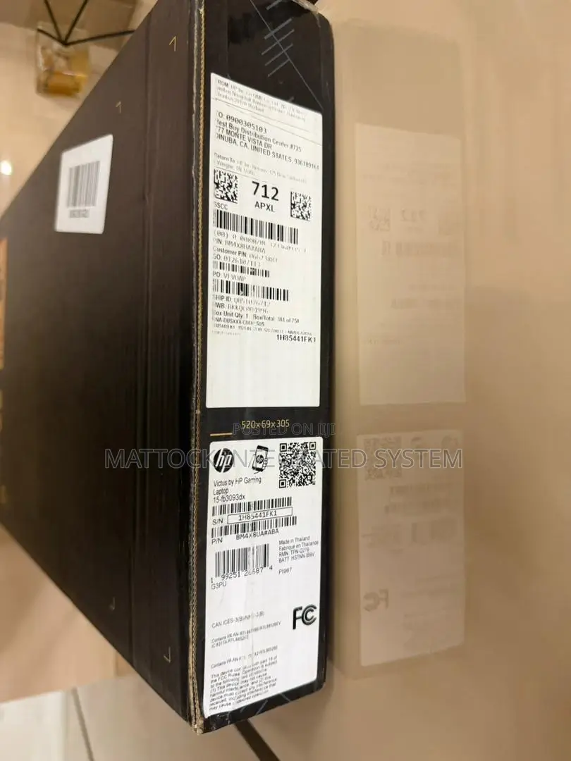 New Laptop HP Victus 15 16GB AMD Ryzen 7 SSD 512GB