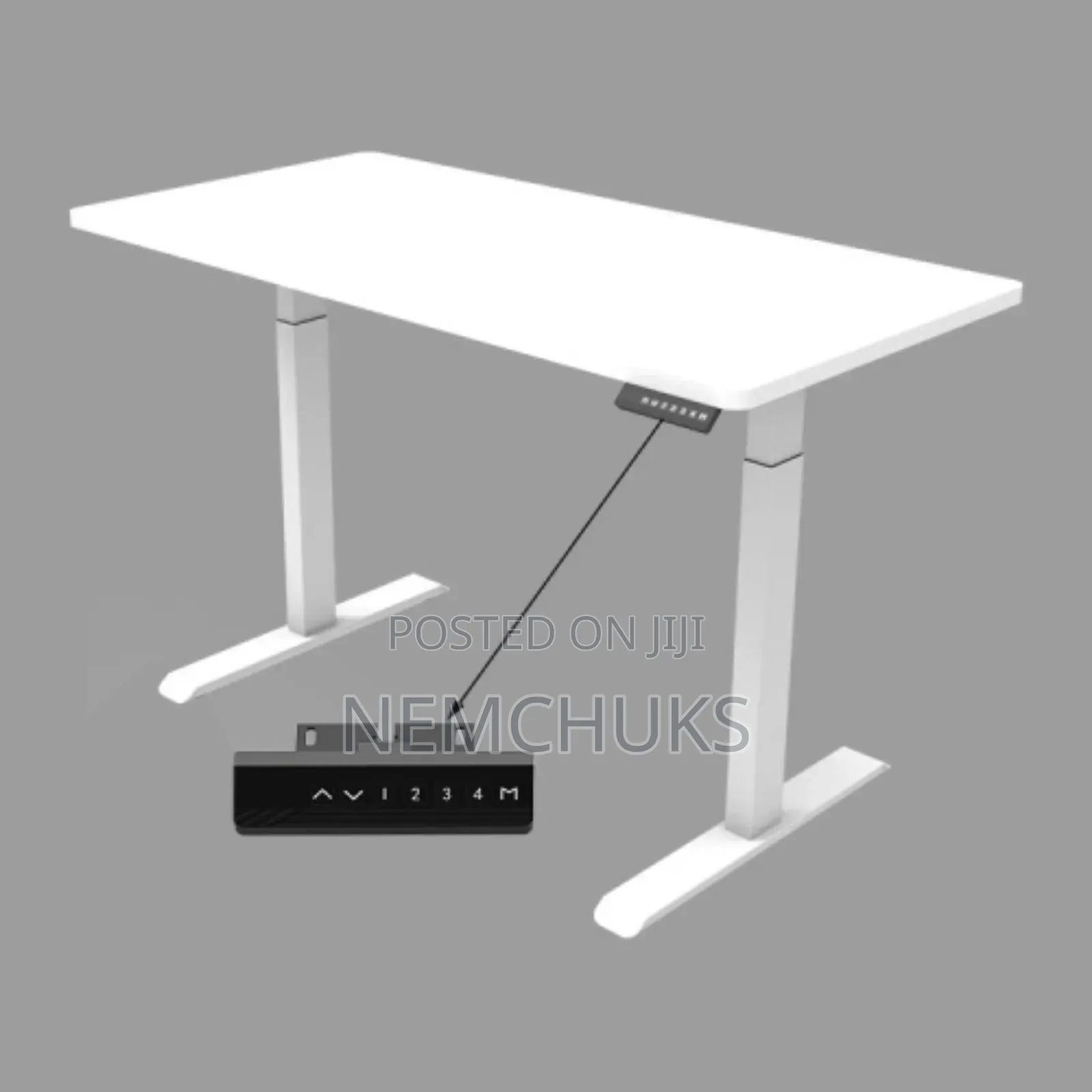 Electric Sit - To - Stand Adjustable Computer Desk