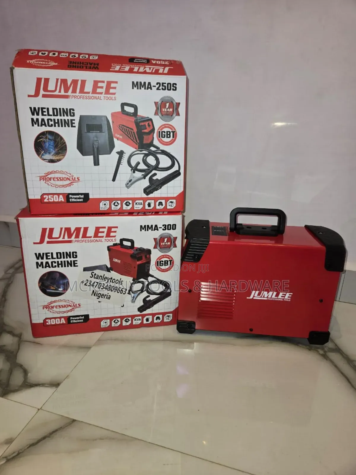 Jumlee 250a Inverter Welding Machine (Igbt Technology)