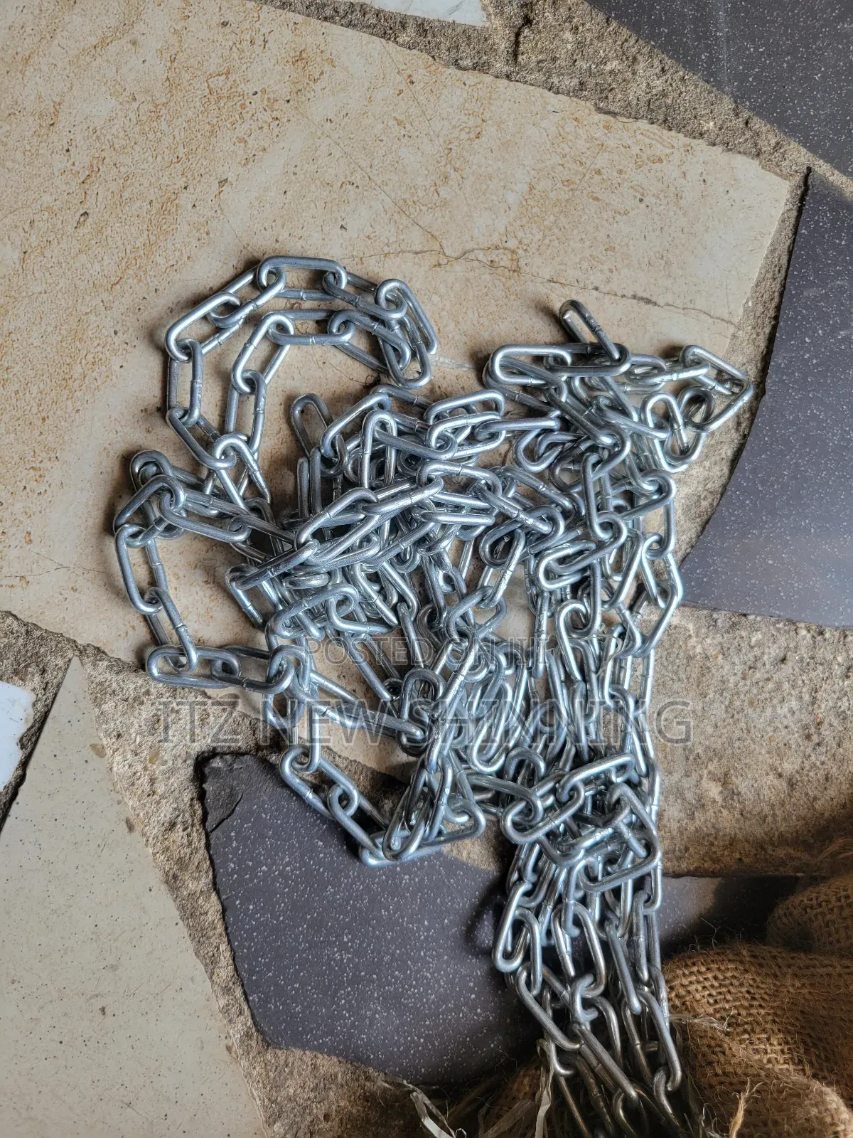 3mm Galvanized Steel Chain