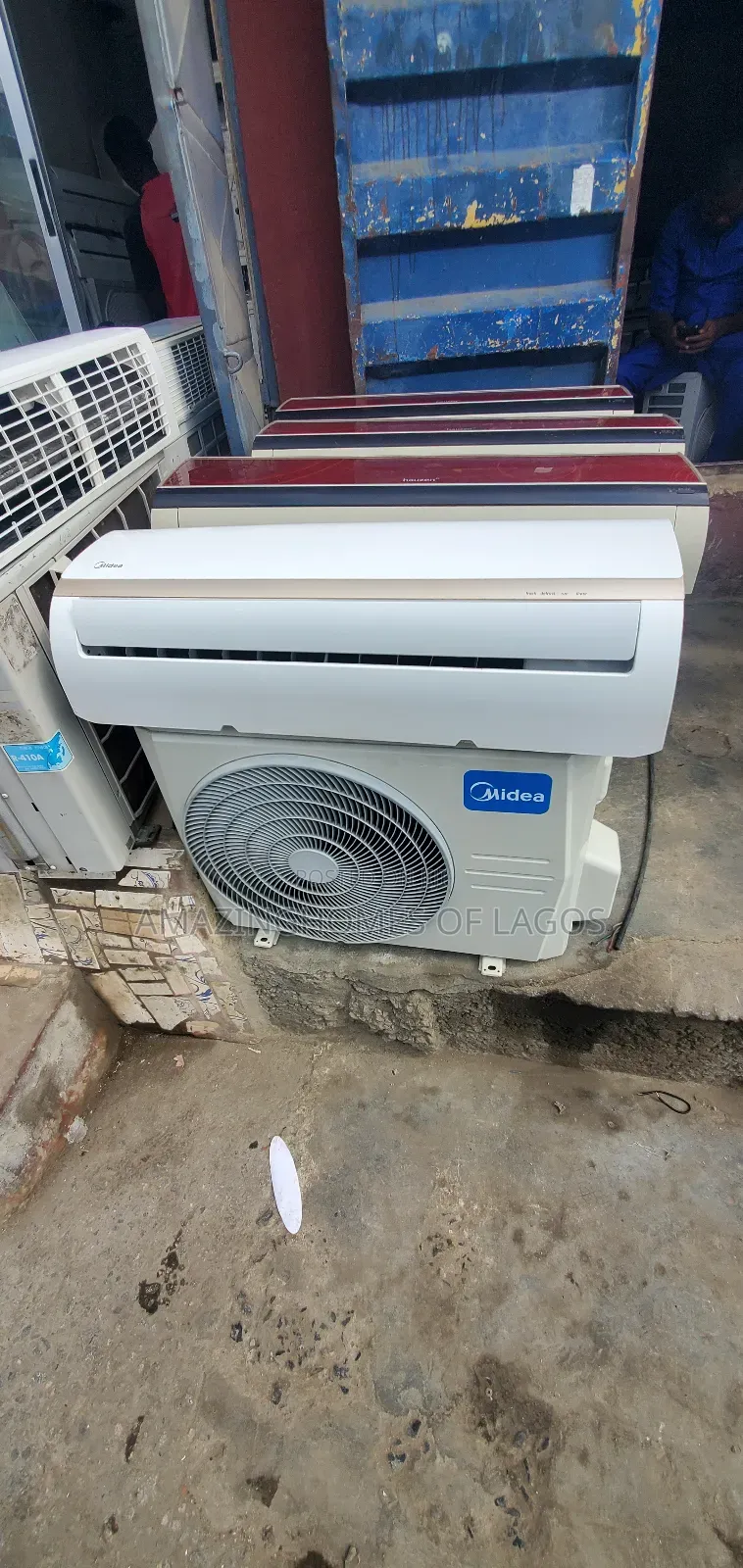 1.5hp Non Inverter Midea Ac R22 Gas