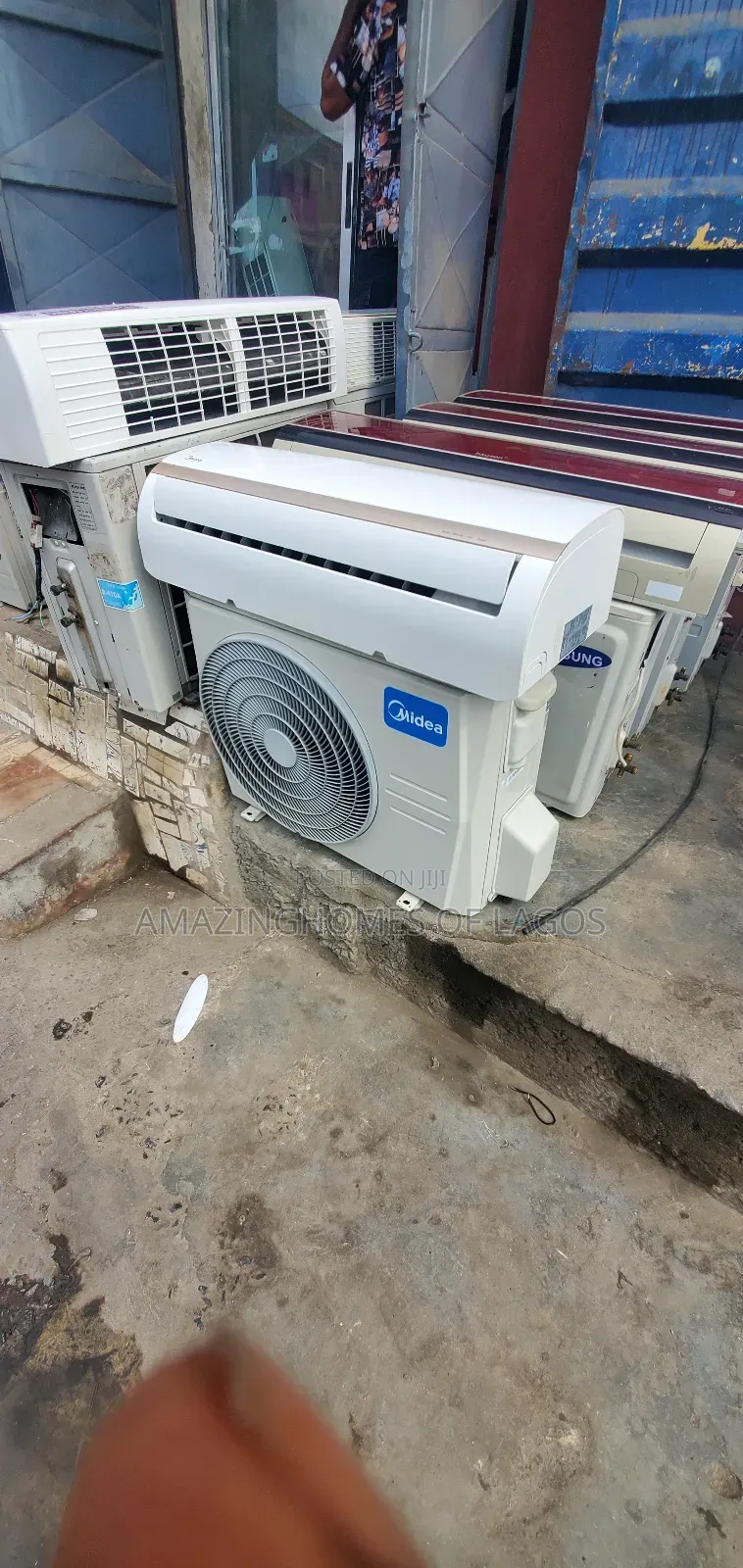 1.5hp Non Inverter Midea Ac R22 Gas