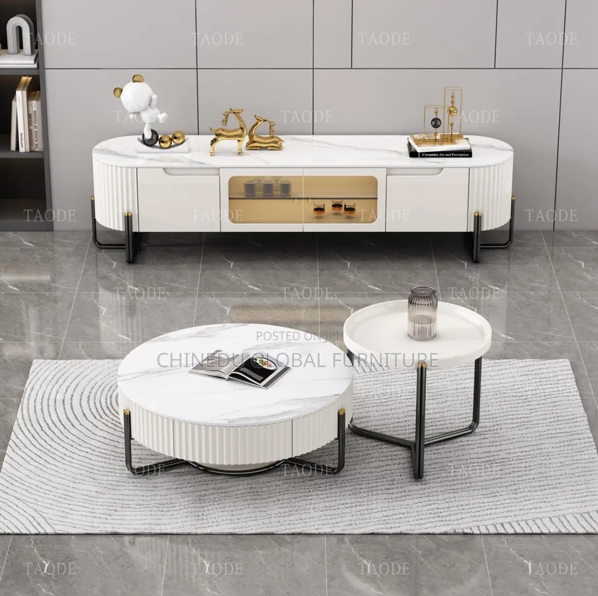 Your Imported Tv Shave With Center Table Set
