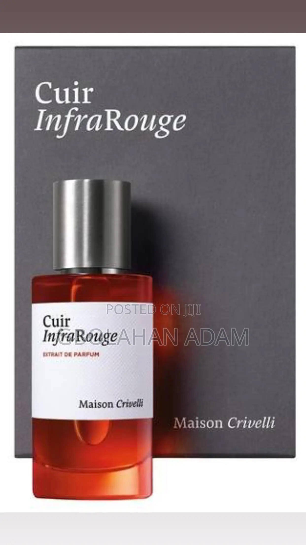 Cuir Infrarouge Extrait De Parfum