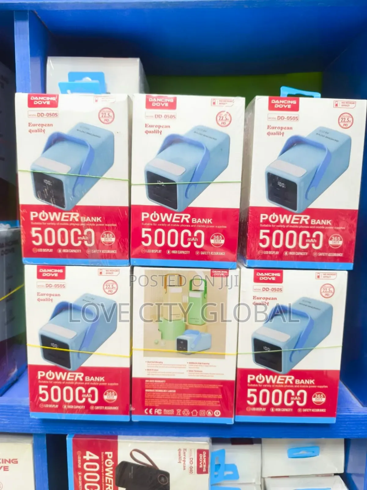 50,000mah Power Bank With Touch Light Superior Fast Charging Laptop