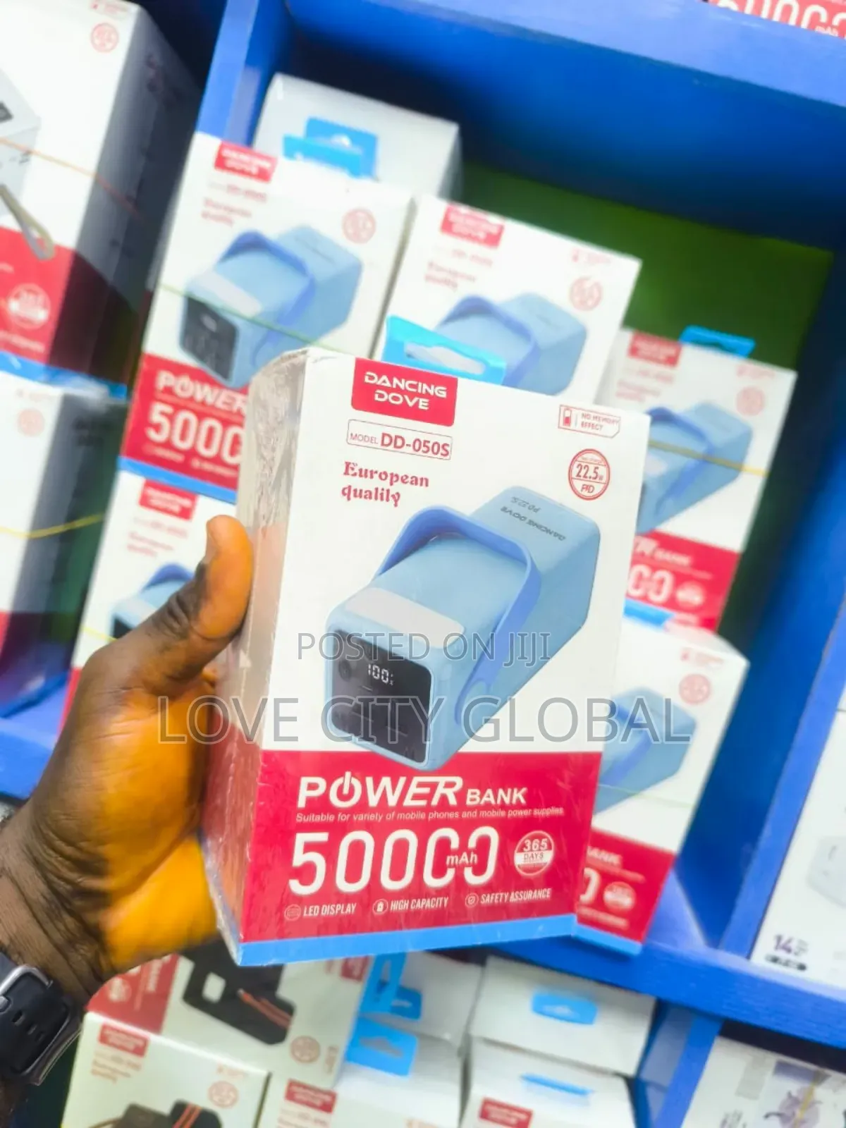 50,000mah Power Bank With Touch Light Superior Fast Charging Laptop