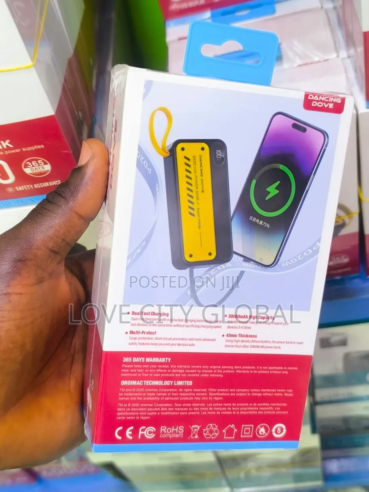 Dancing Dove 30000mah Power Bank Superior Fast Charging