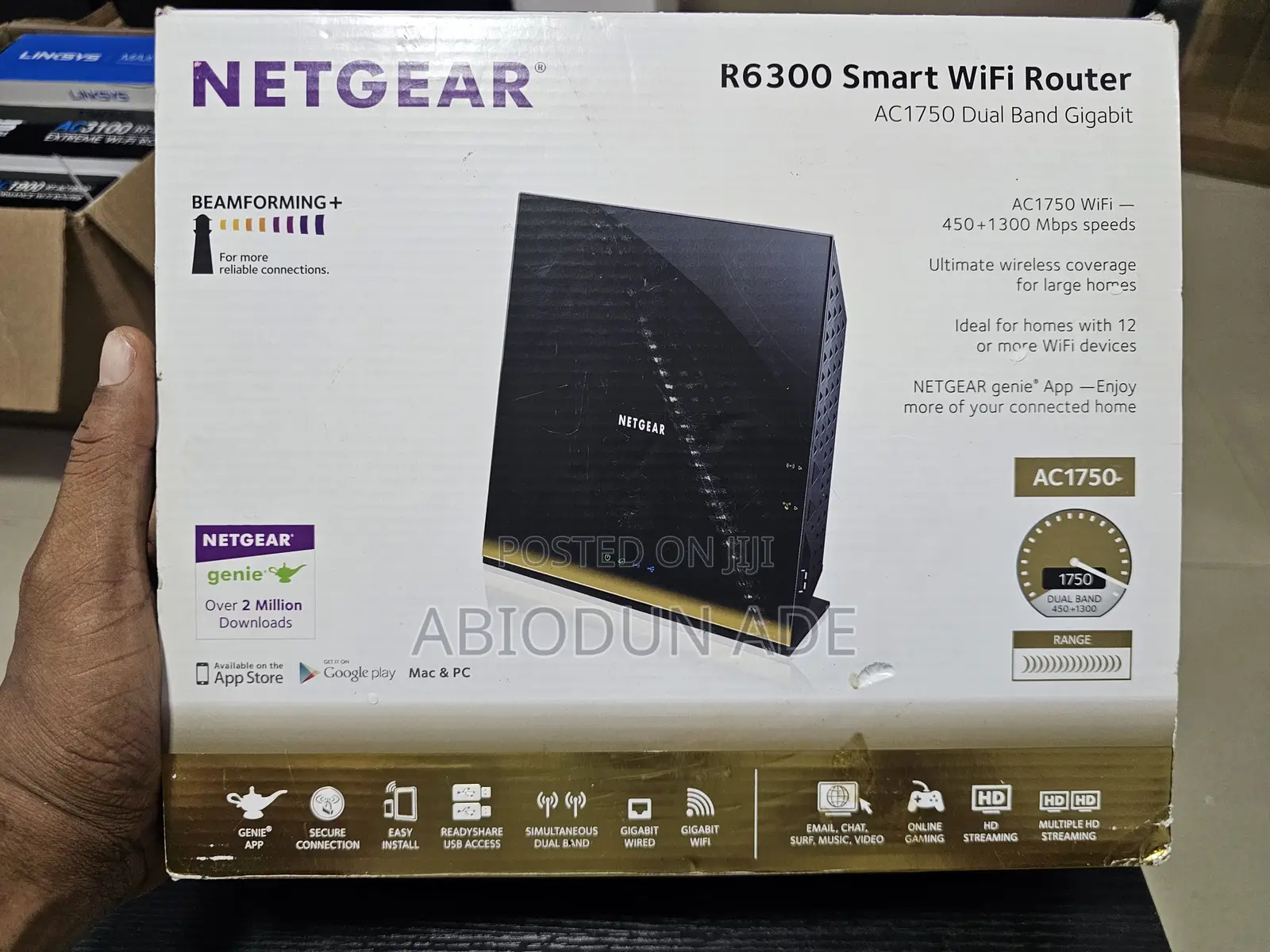 Netgear Ac1750 Smart Wifi Router (R6300)