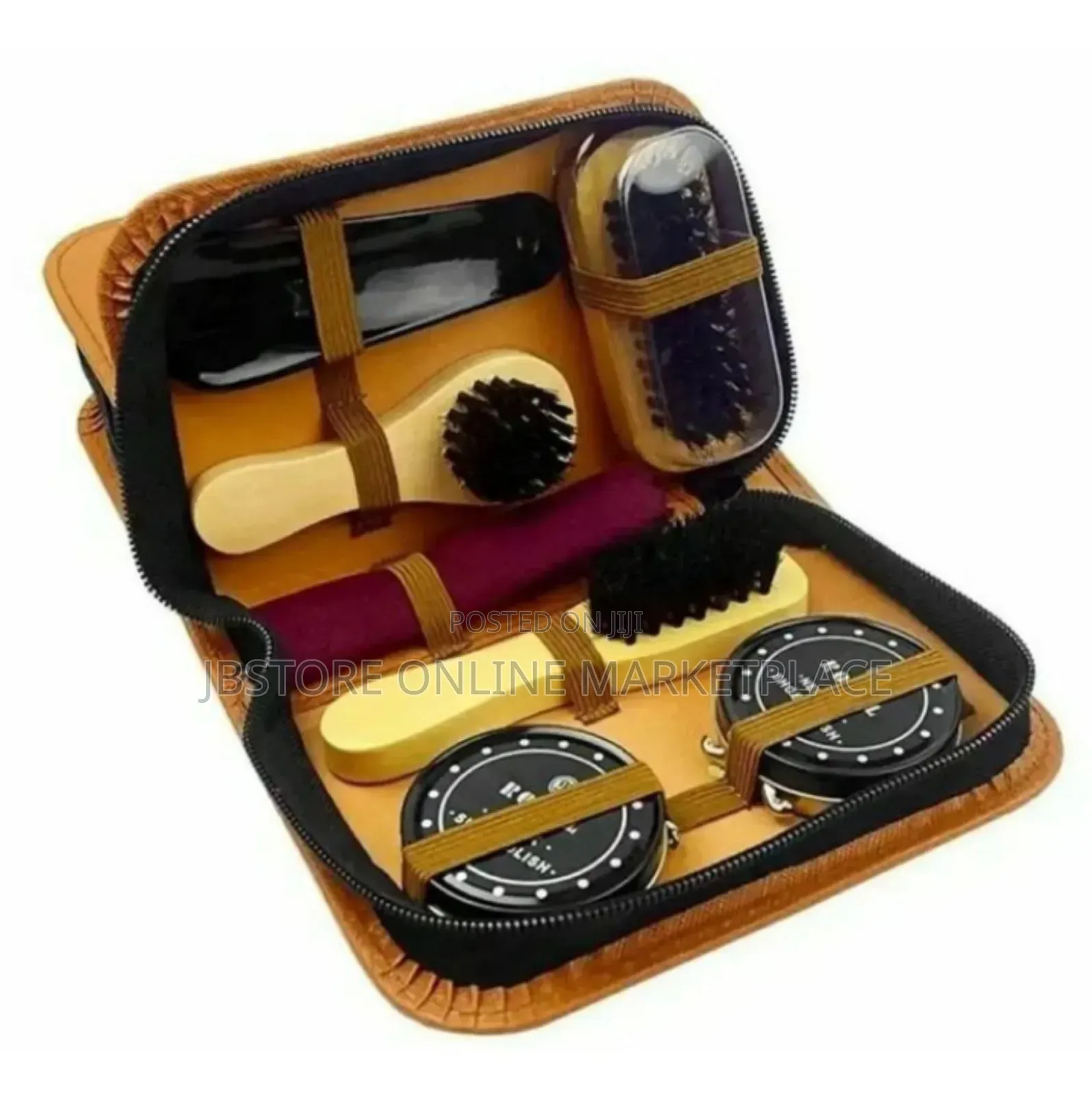 Shoe Care Kit Is Designed For Cleaning And Polishing Leather Items