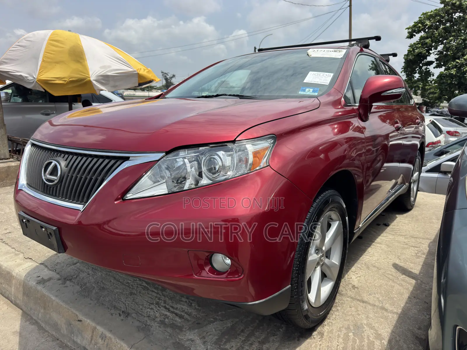 Lexus RX 350 AWD 2012 Red