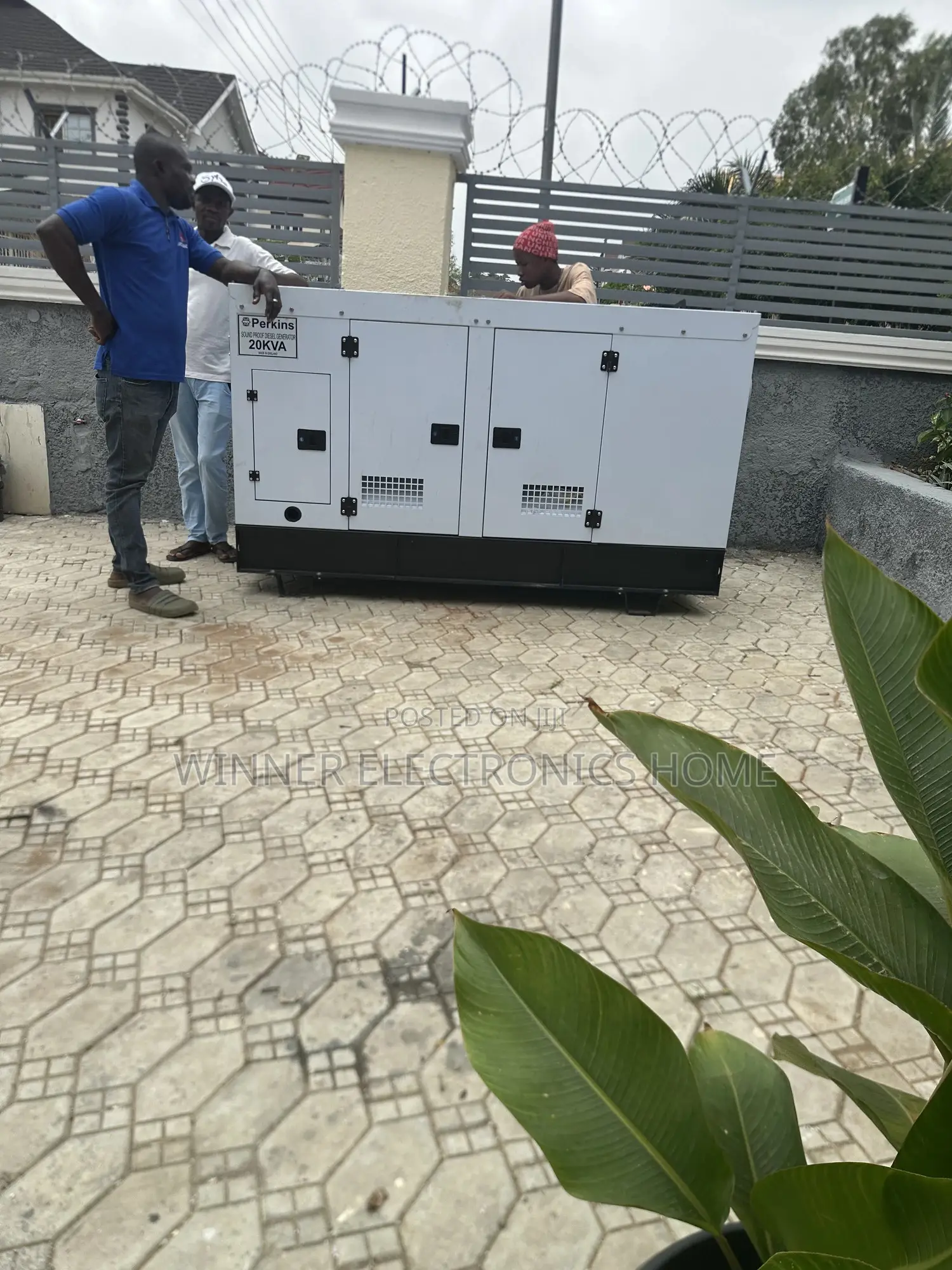 Perkins 20kva Original England Soundproof Generator
