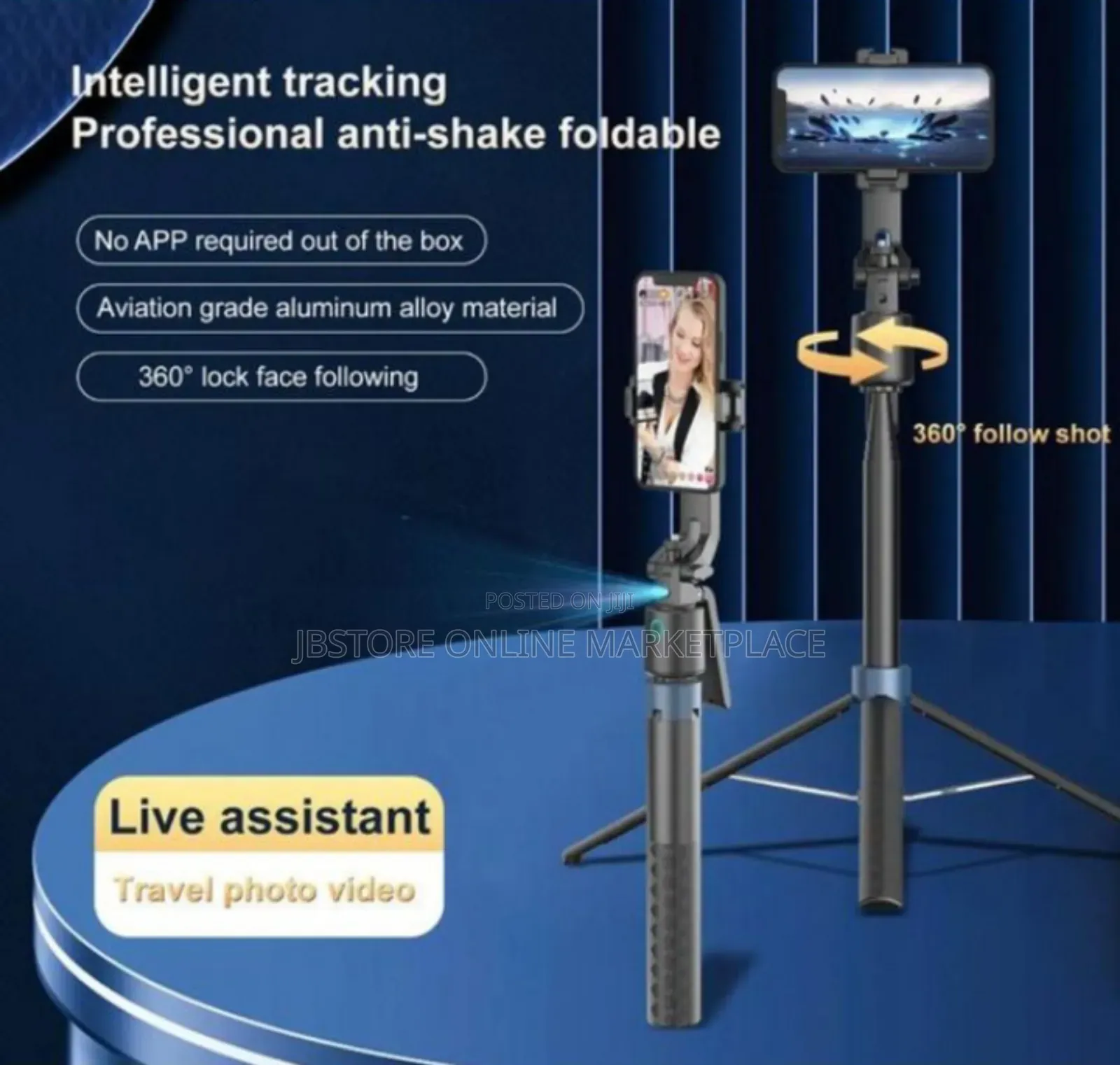 3 in 1 Q13 Smart Tracking Tripod for Content Creator