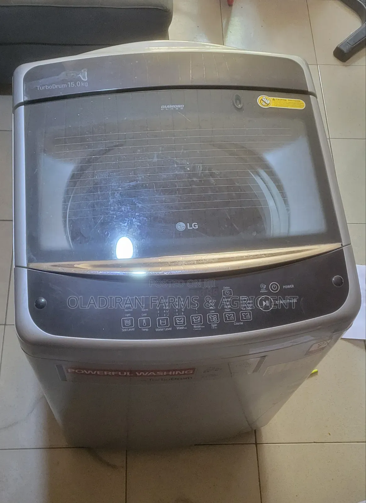 Lg 15kg Top Load Washing Machine – Turbo Drum, Powerful Clean