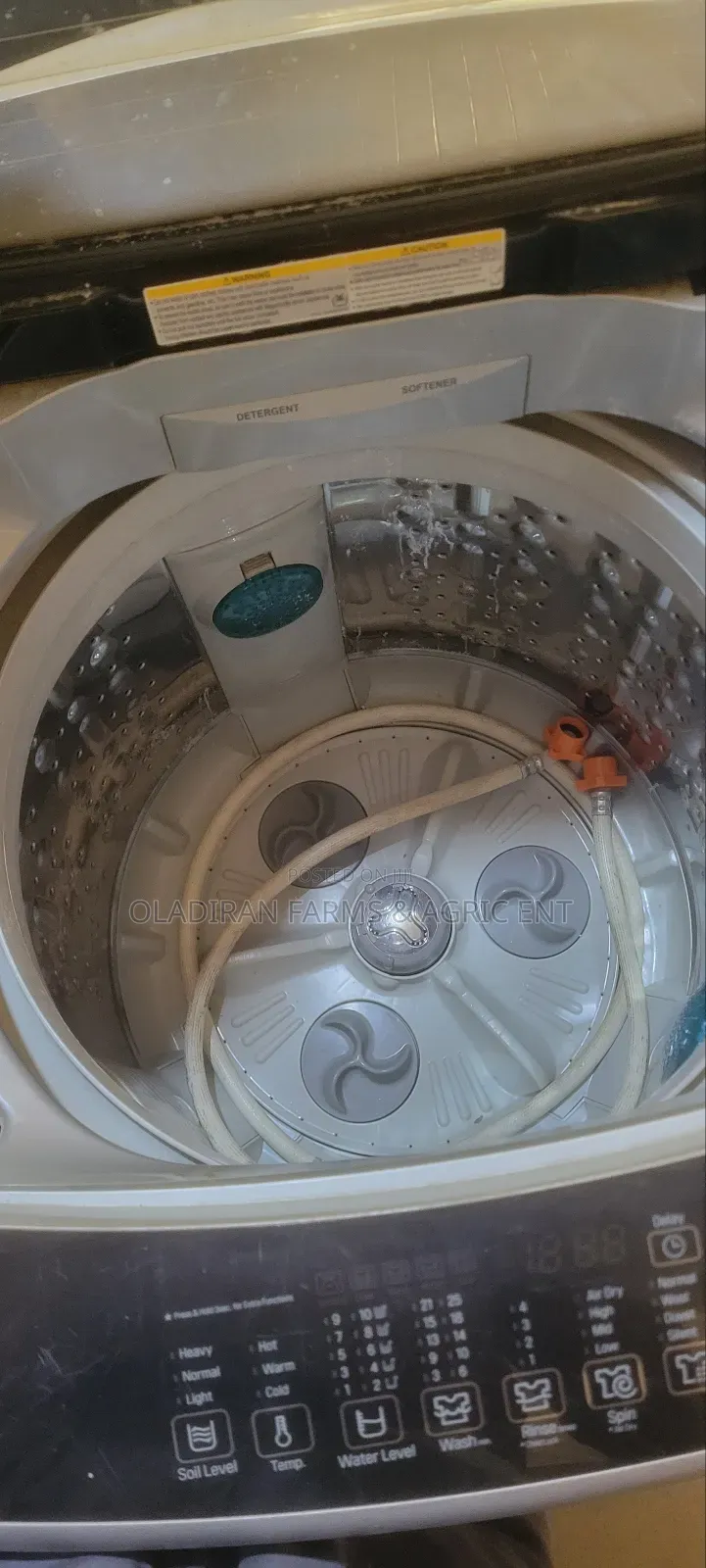 Lg 15kg Top Load Washing Machine – Turbo Drum, Powerful Clean
