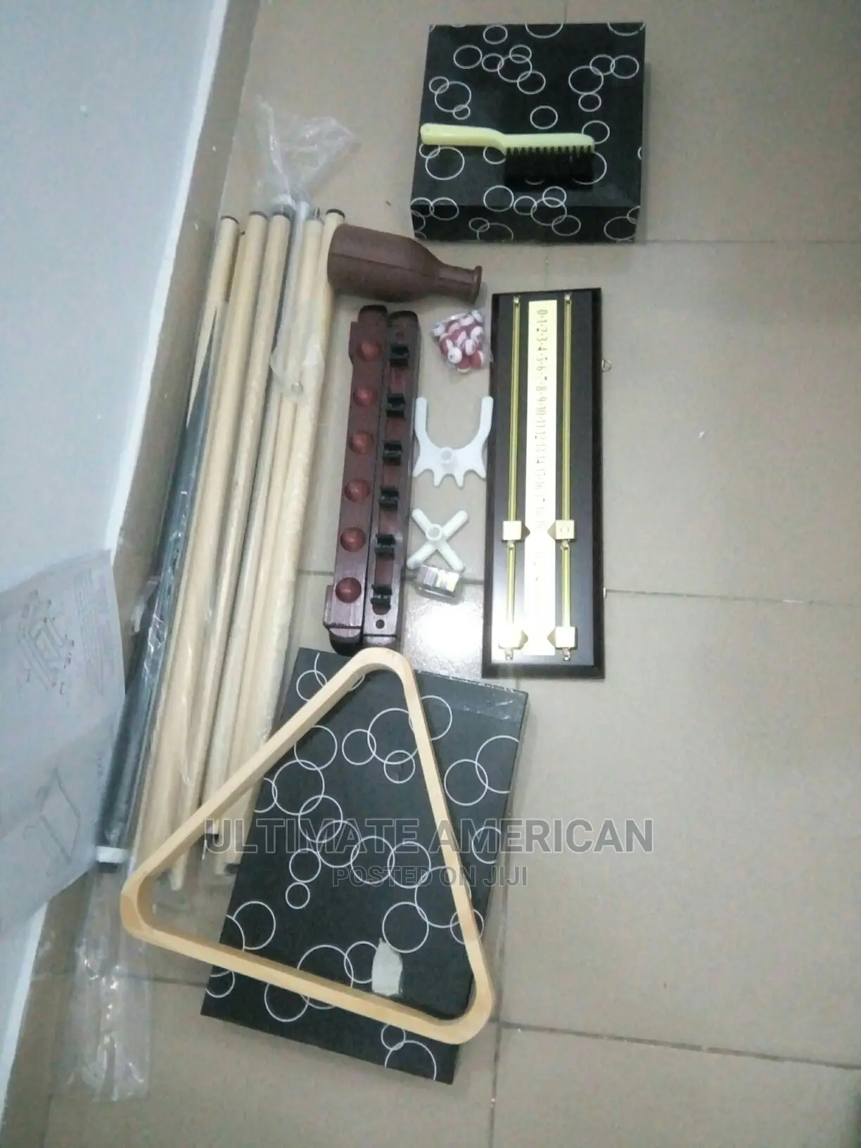 Snooker Accessories With Snooker Pool Table Brand New