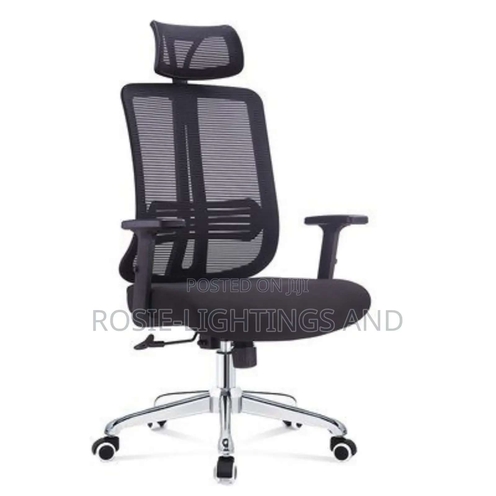 High Back Ergonomic Mesh Office Chair With Headrest