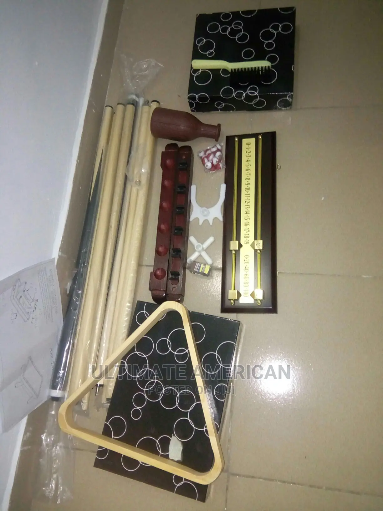 Snooker Accessories With Snooker Pool Table Brand New