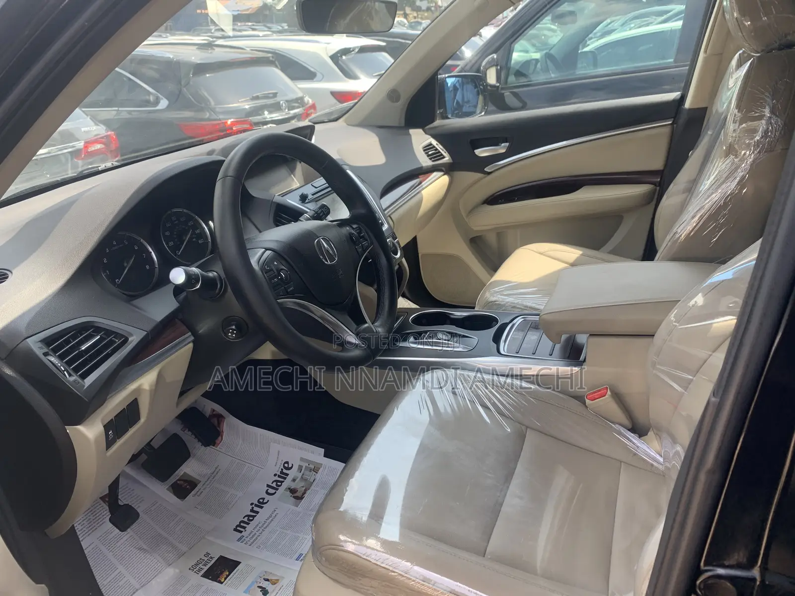 Acura MDX SH 4dr SUV AWD (3.5L 6cyl 9A) 2016 Black
