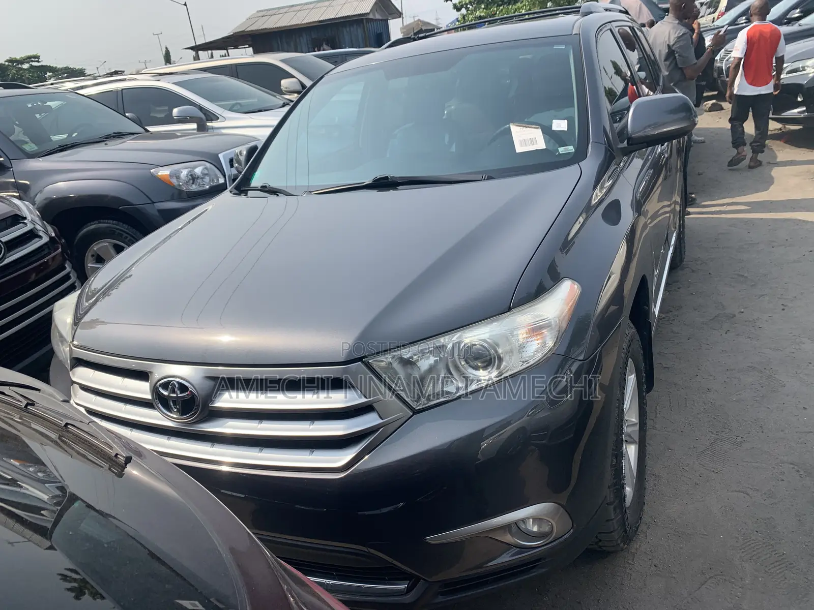 Toyota Highlander Limited 3.5L 2WD 2013 Gray