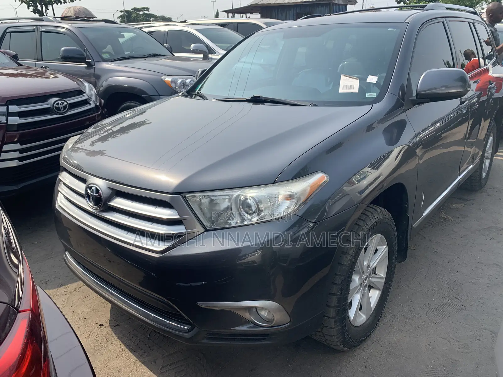 Toyota Highlander Limited 3.5L 2WD 2013 Gray