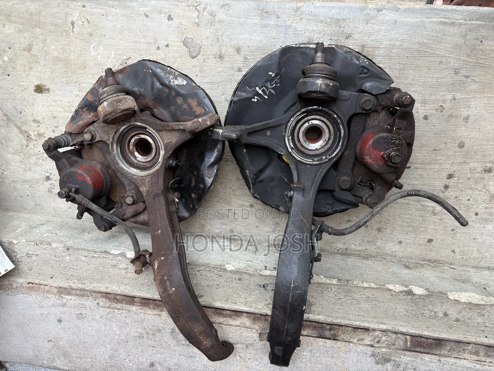 Front/Back Hub 2008,2009,2010 Honda Accord Complete (New&Tokunbo)