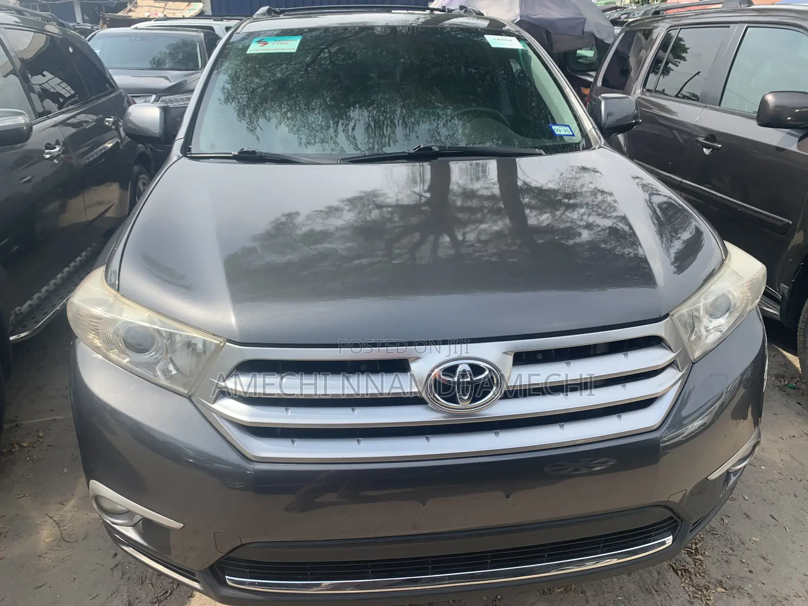 Toyota Highlander Limited 3.5l 4WD 2013 Gray