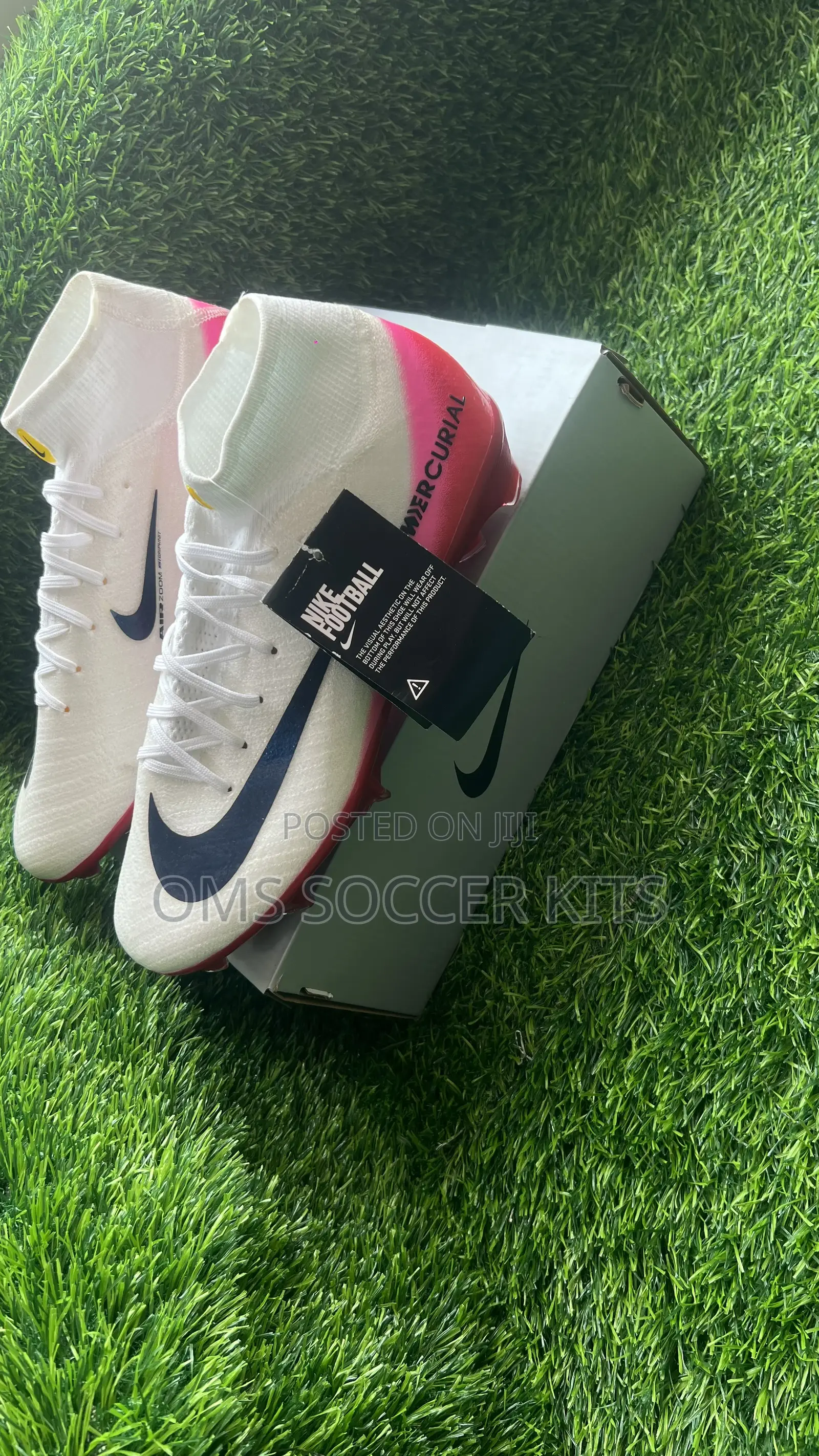 Nike Mercurial Superfly 10 Elite White/Pink (44)