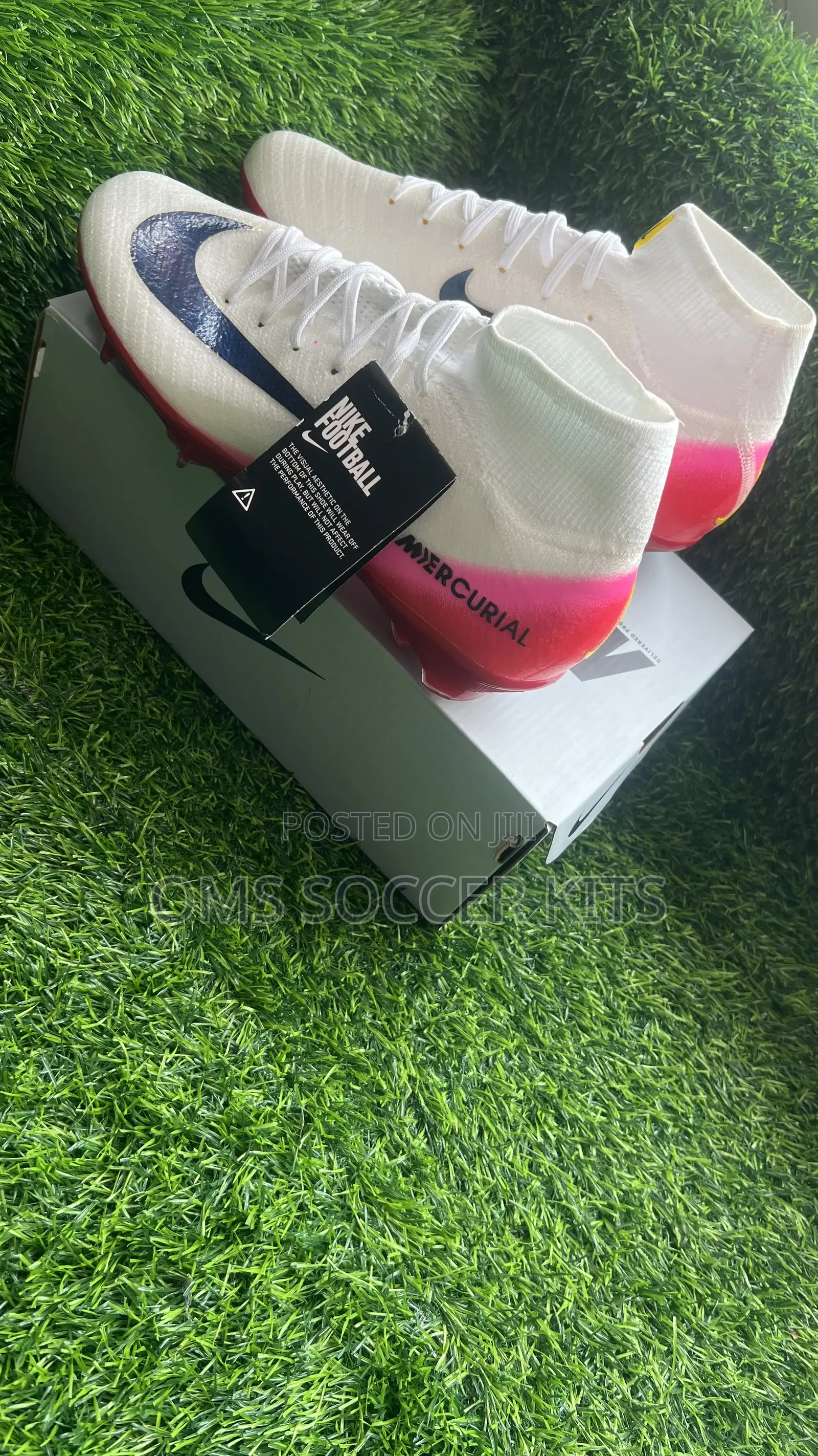 Nike Mercurial Superfly 10 Elite White/Pink (44)