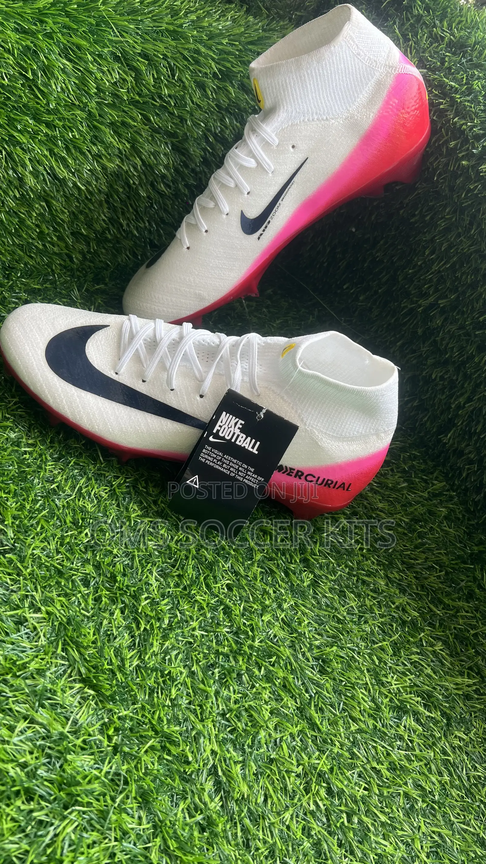 Nike Mercurial Superfly 10 Elite White/Pink (44)