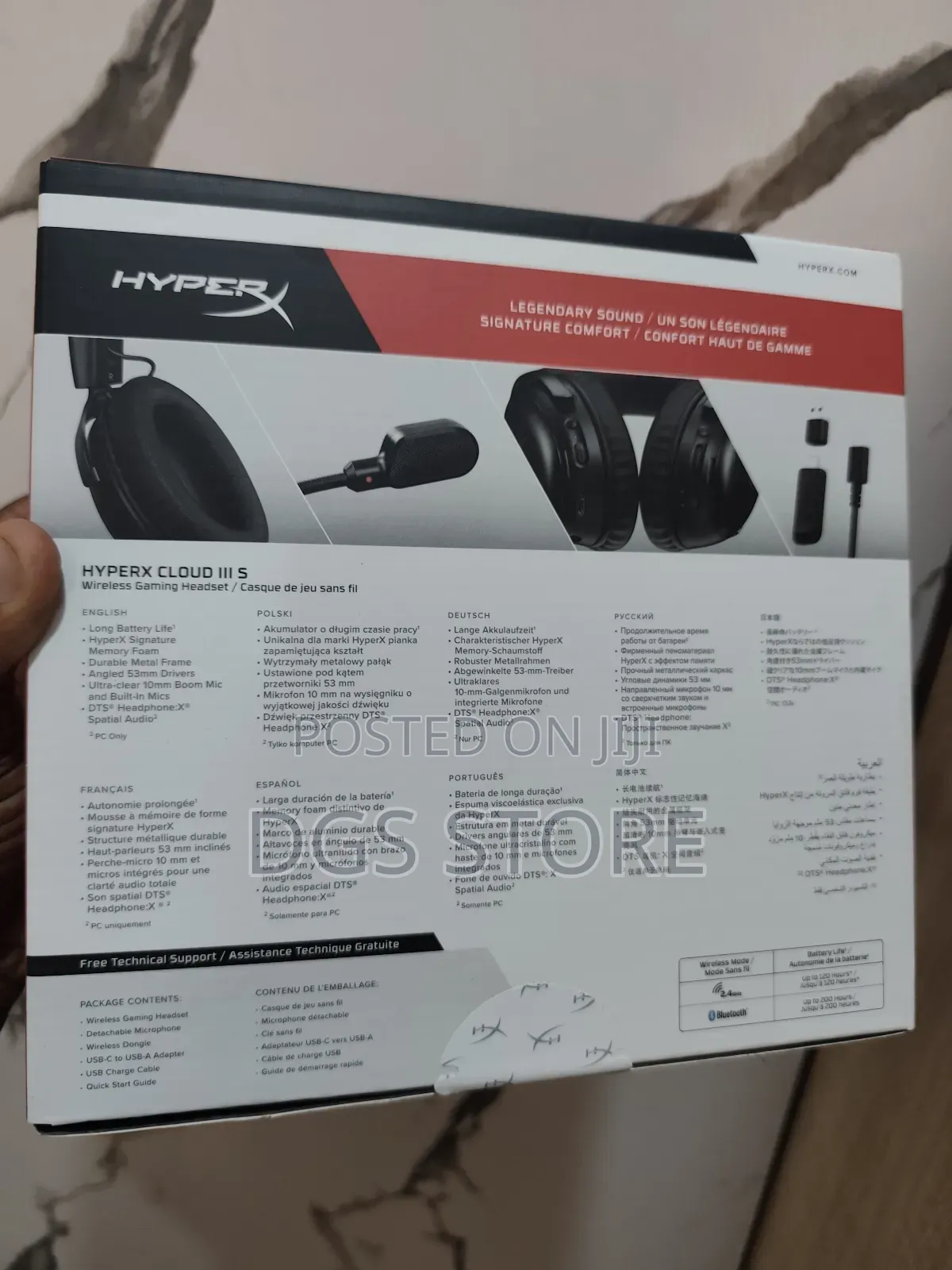 Hyperx Cloud LLL S Wireless Gaming Headphone