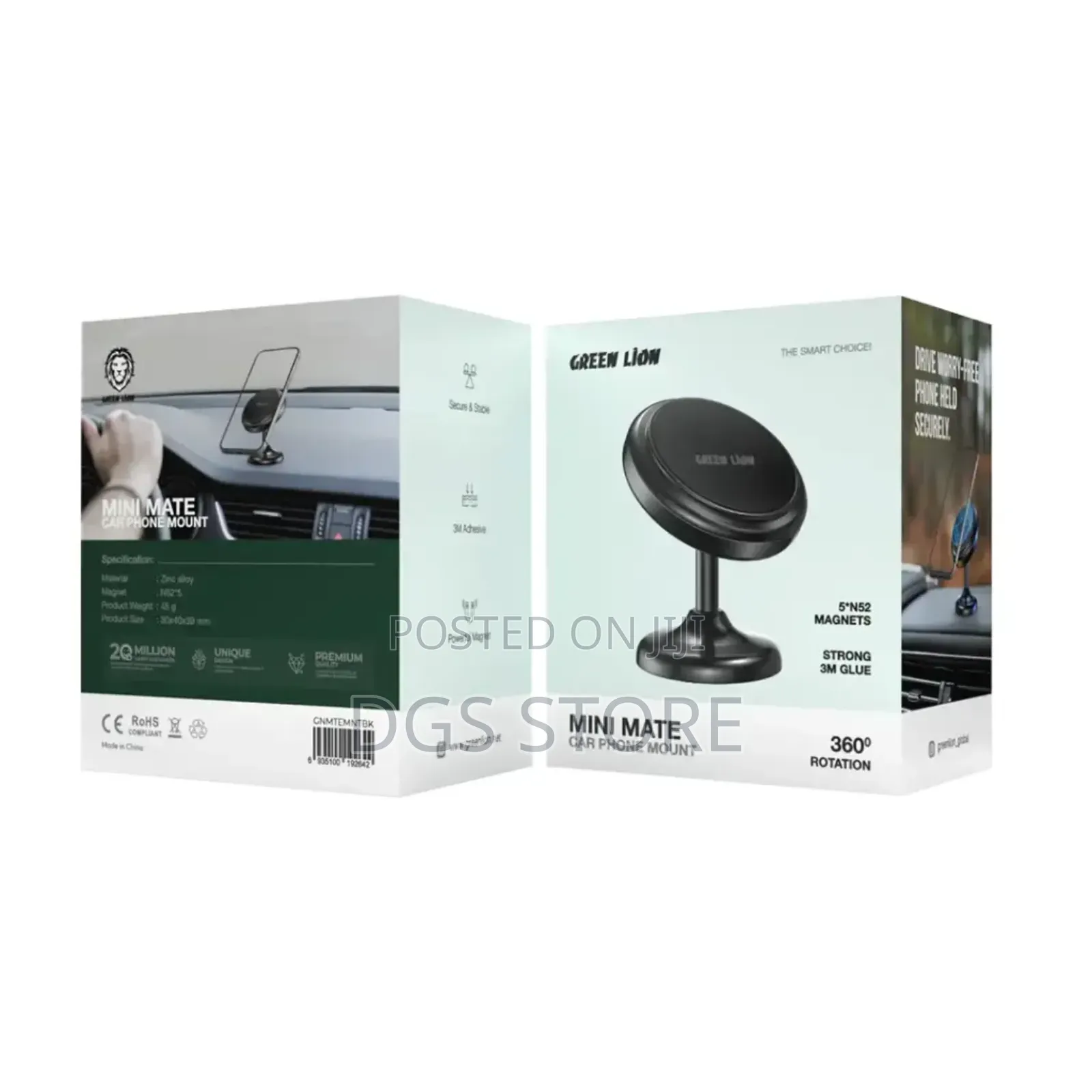 Green Lion Mini Mate Car Phone Mount