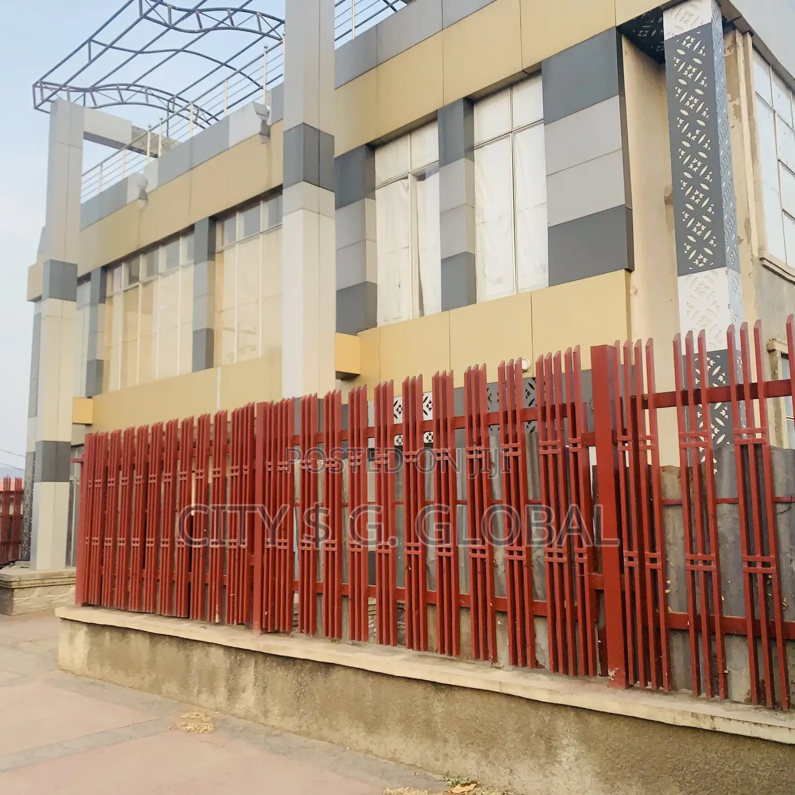 A Fully Duplex Mall Stands Alone. In Kubwa
