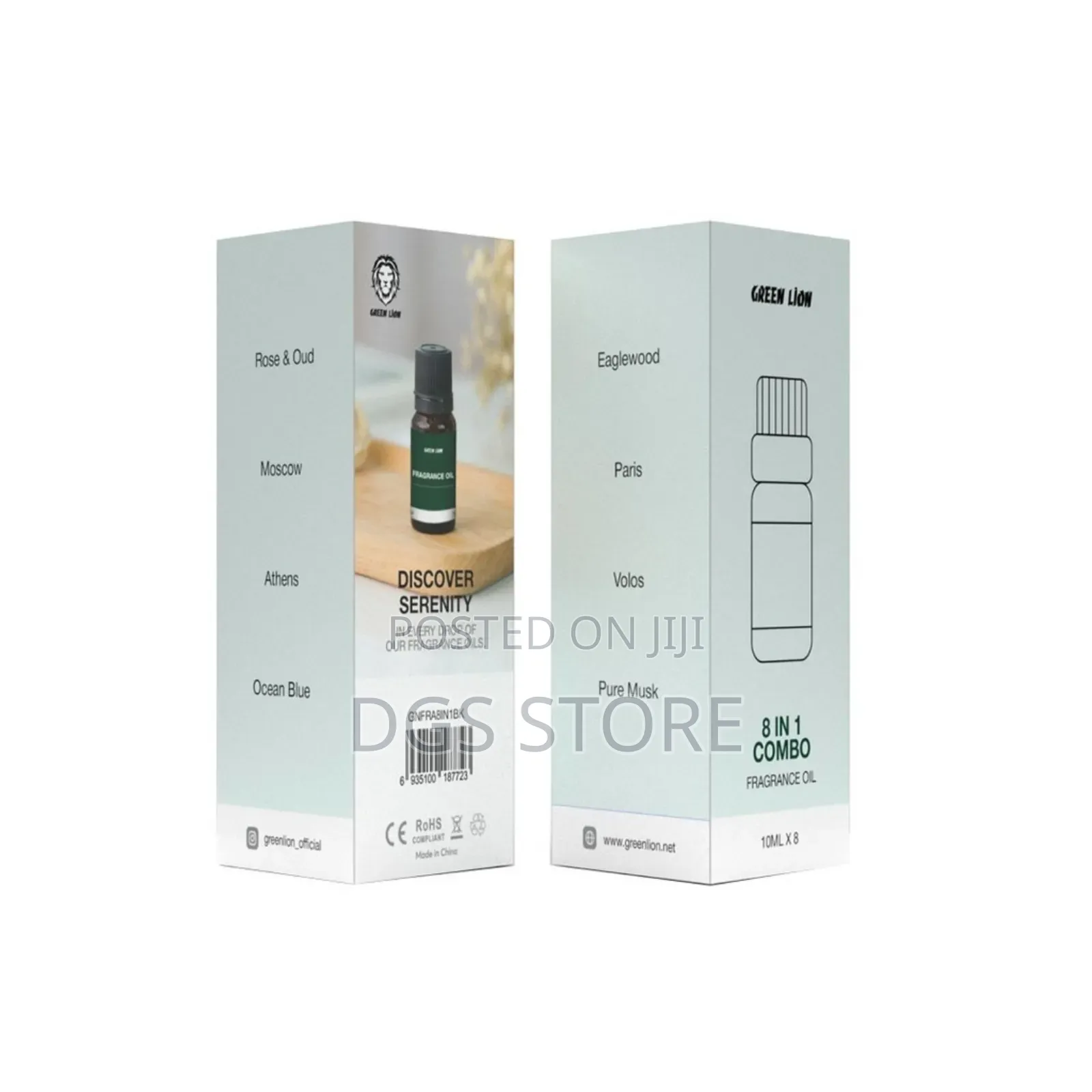 Green Lion 8in1 Combo Fragrance Oil 10ml*8