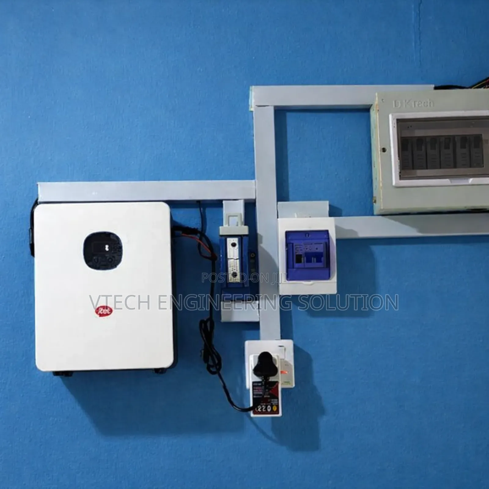 Free Installation: Itel Powertank+500w Monocrystalline Panel+Materials