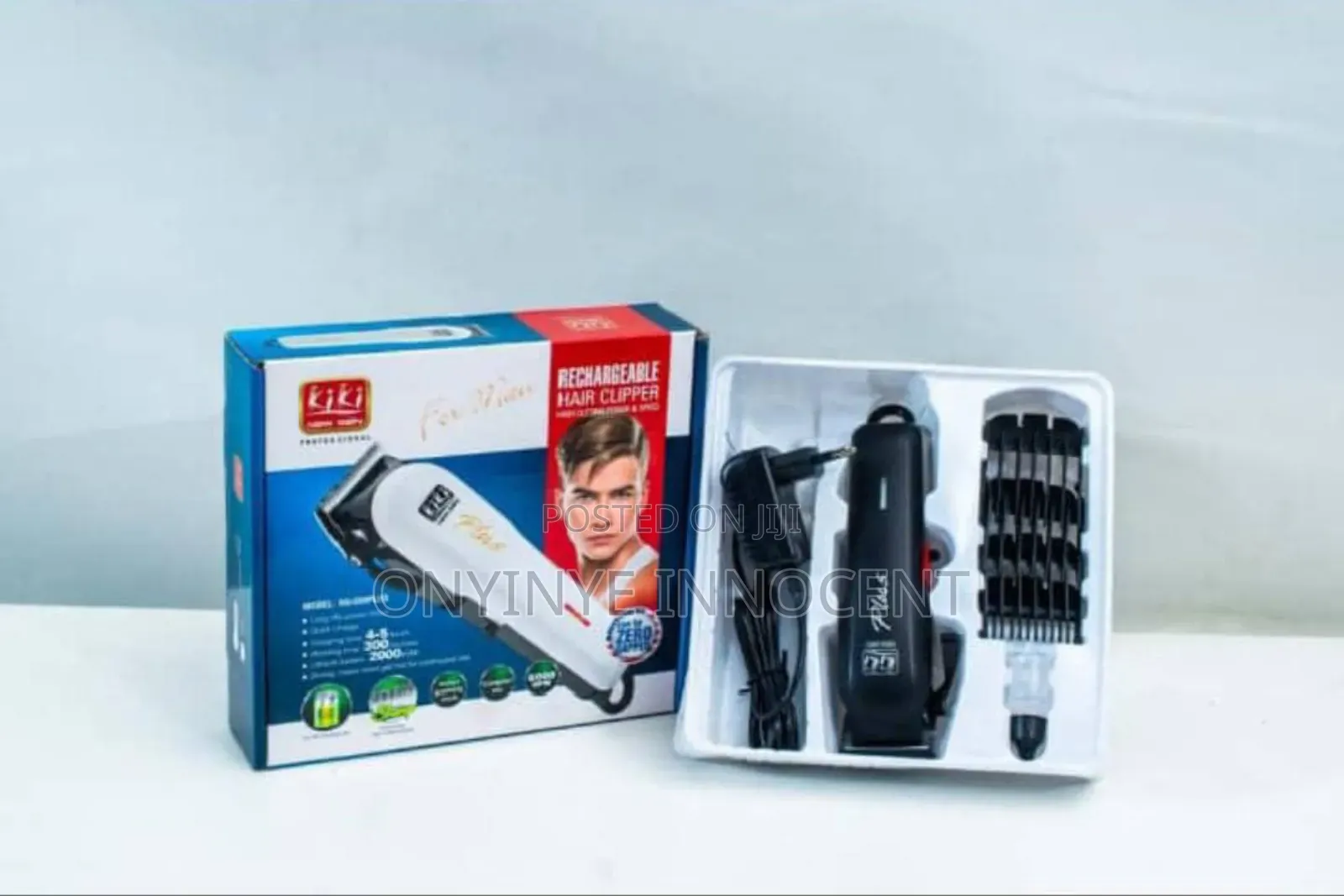 Kiki New Gain Professional Rechargeable Hair Clipper Model Ng-009plus