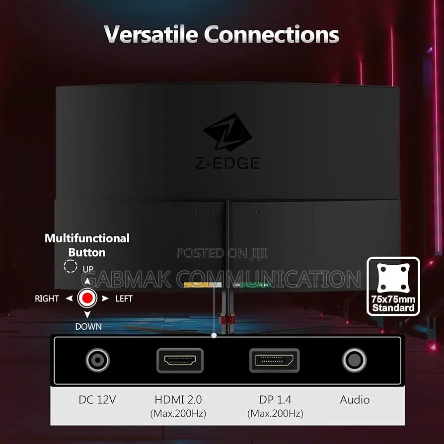 Z-Edge 24 Inch Gaming Monitor, 200hz