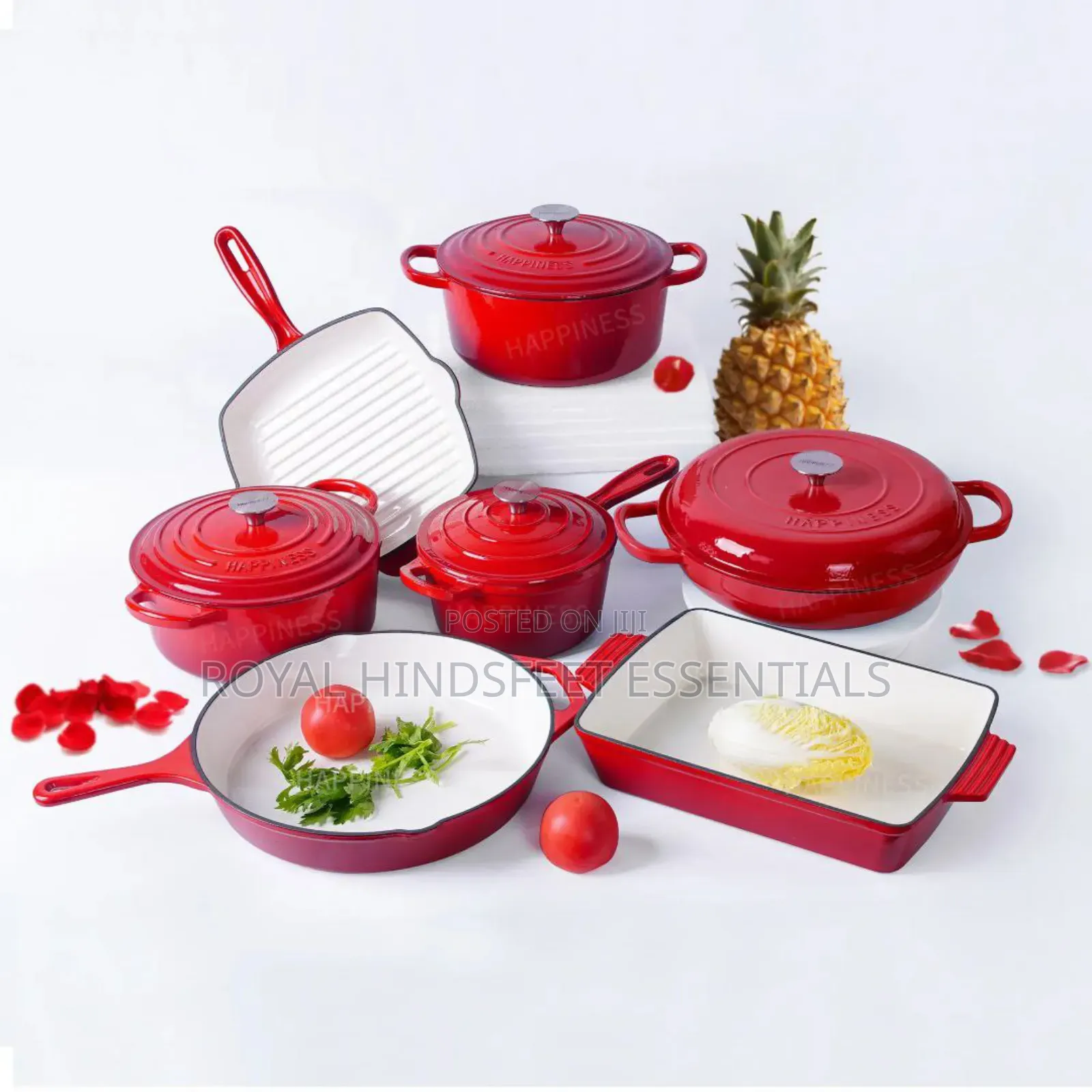 Quality 7 Set Cast Iron Cookware