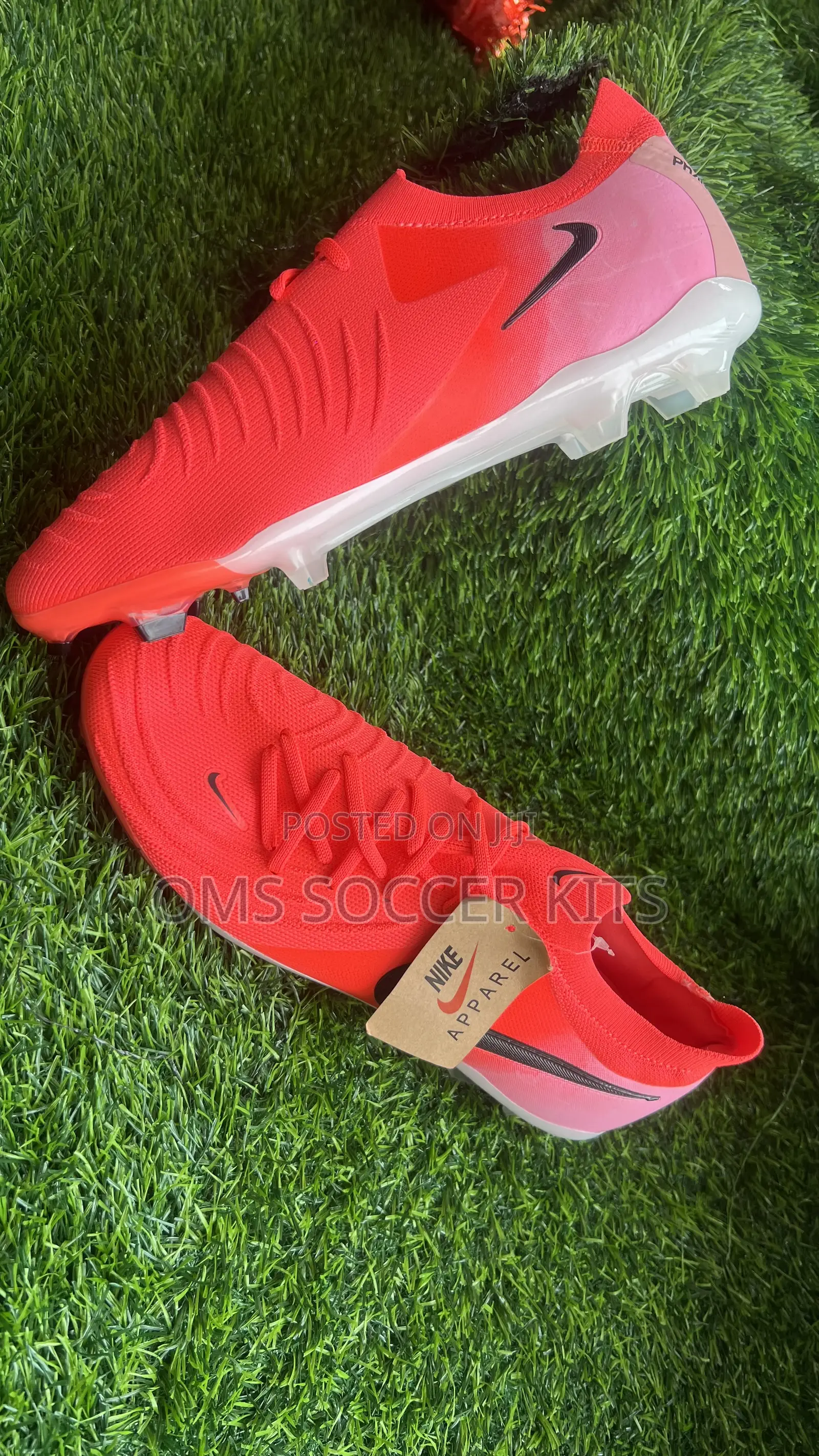 Nike Phantom Gx 2 Elite Fg Soccer Cleats Pink (44)